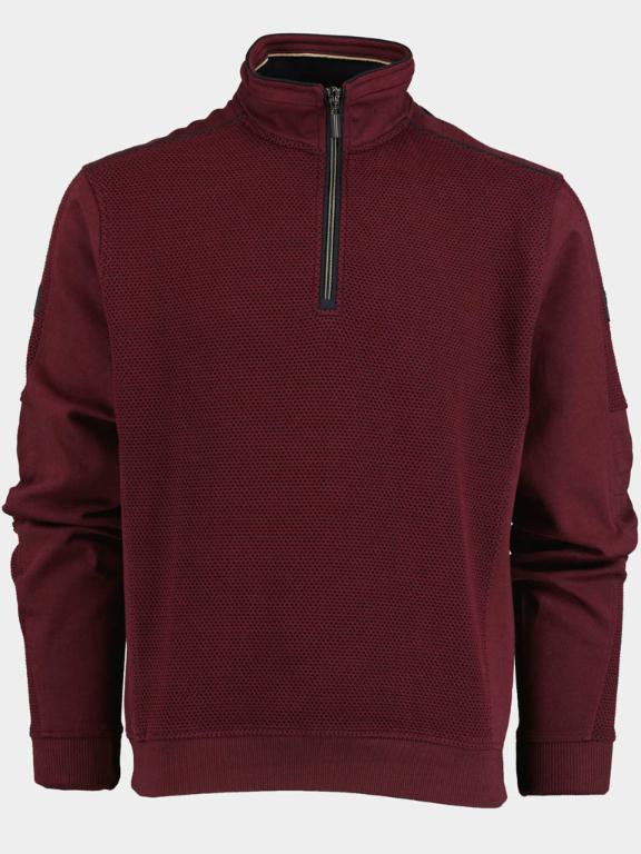 Baileys Sweater Rood Sweatshirt zip 223137/149