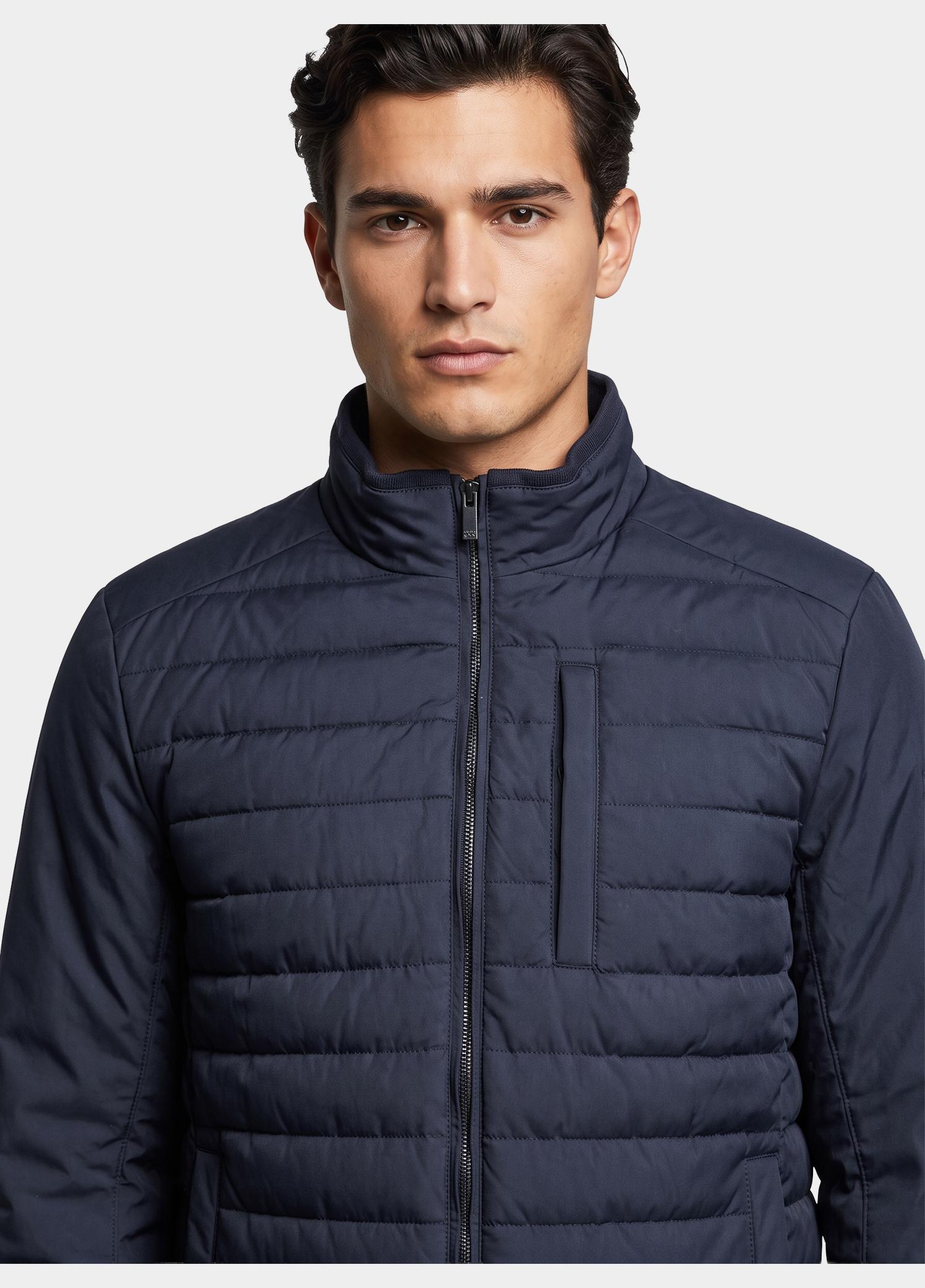 Scotland Blue Winterjas heren Blauw Steven Outdoor Jacket SPE26315ST89SB/4001