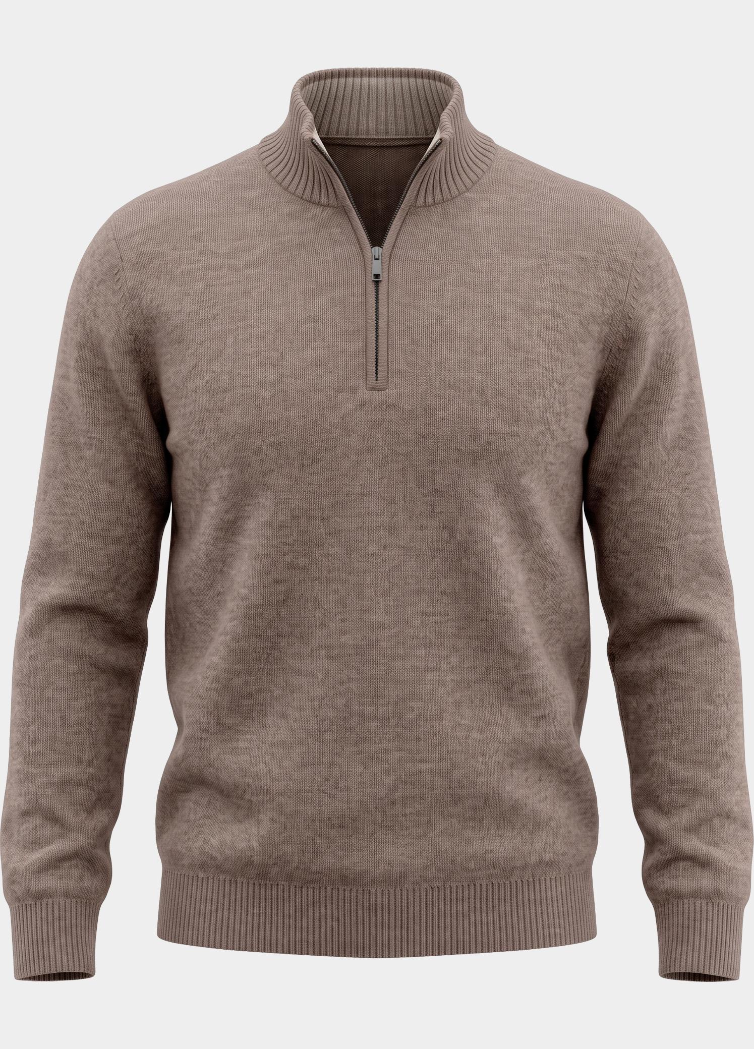 Bos Half Zip Bruin  3042900/653