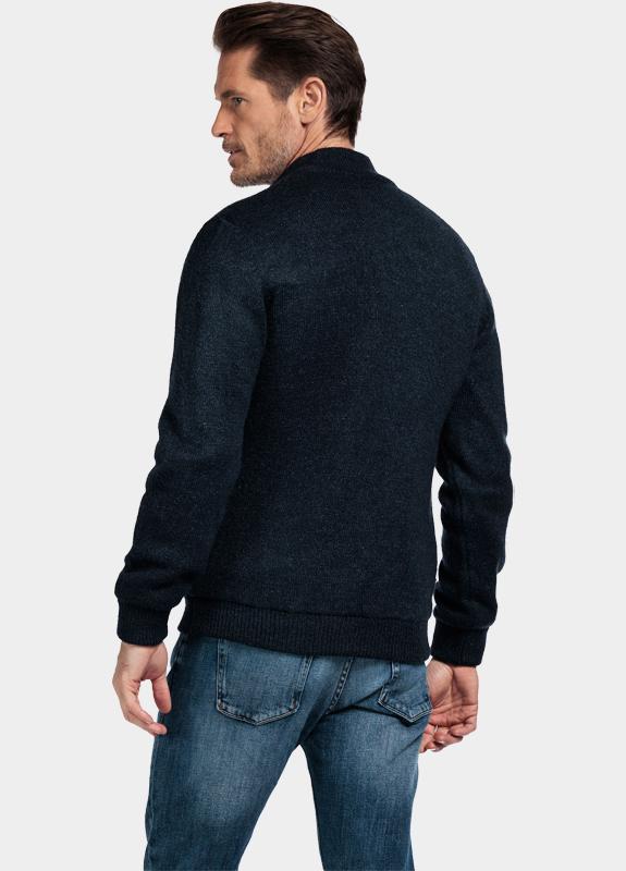 Baileys Vest Bruin Cardigan Zip - Lined Quilted 522173/602