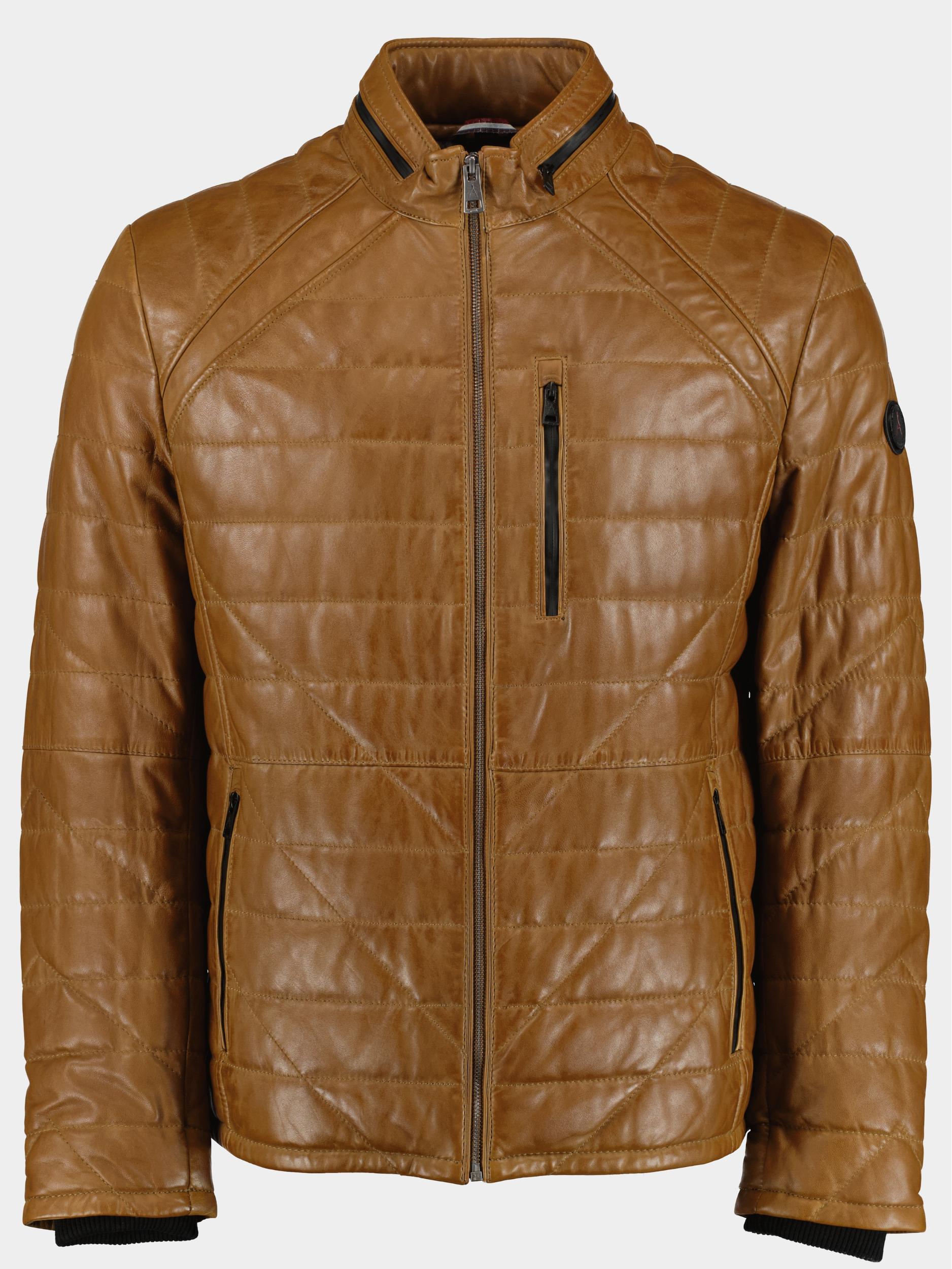 Donders 1860 Lederen Jack Beige Leather Jacket 52215.2/220