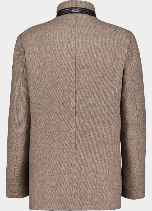 Donders 1860 Wollen Jack Bruin Wooddown Wool Coat 21807.3/410