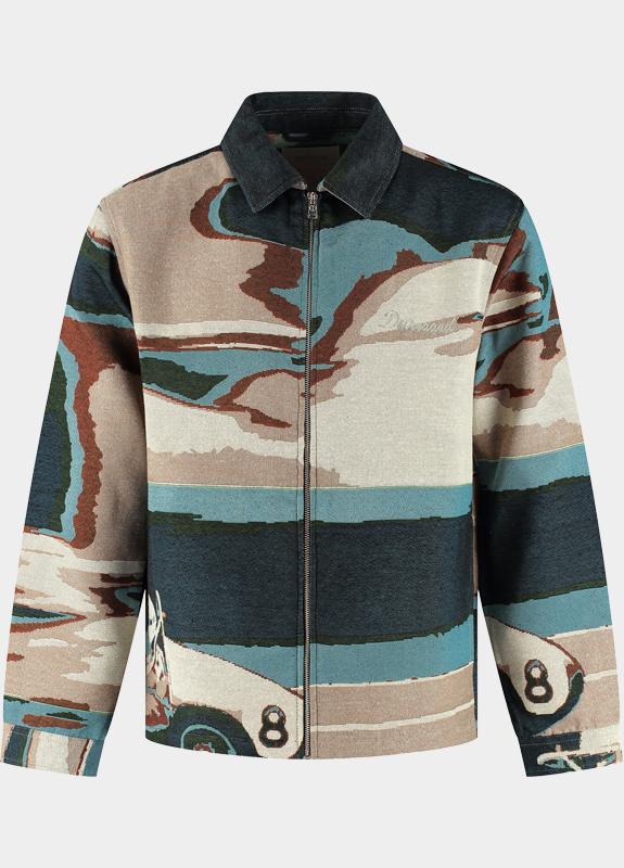 Dstrezzed Zomerjas heren Blauw Carter Jacket 155006/621