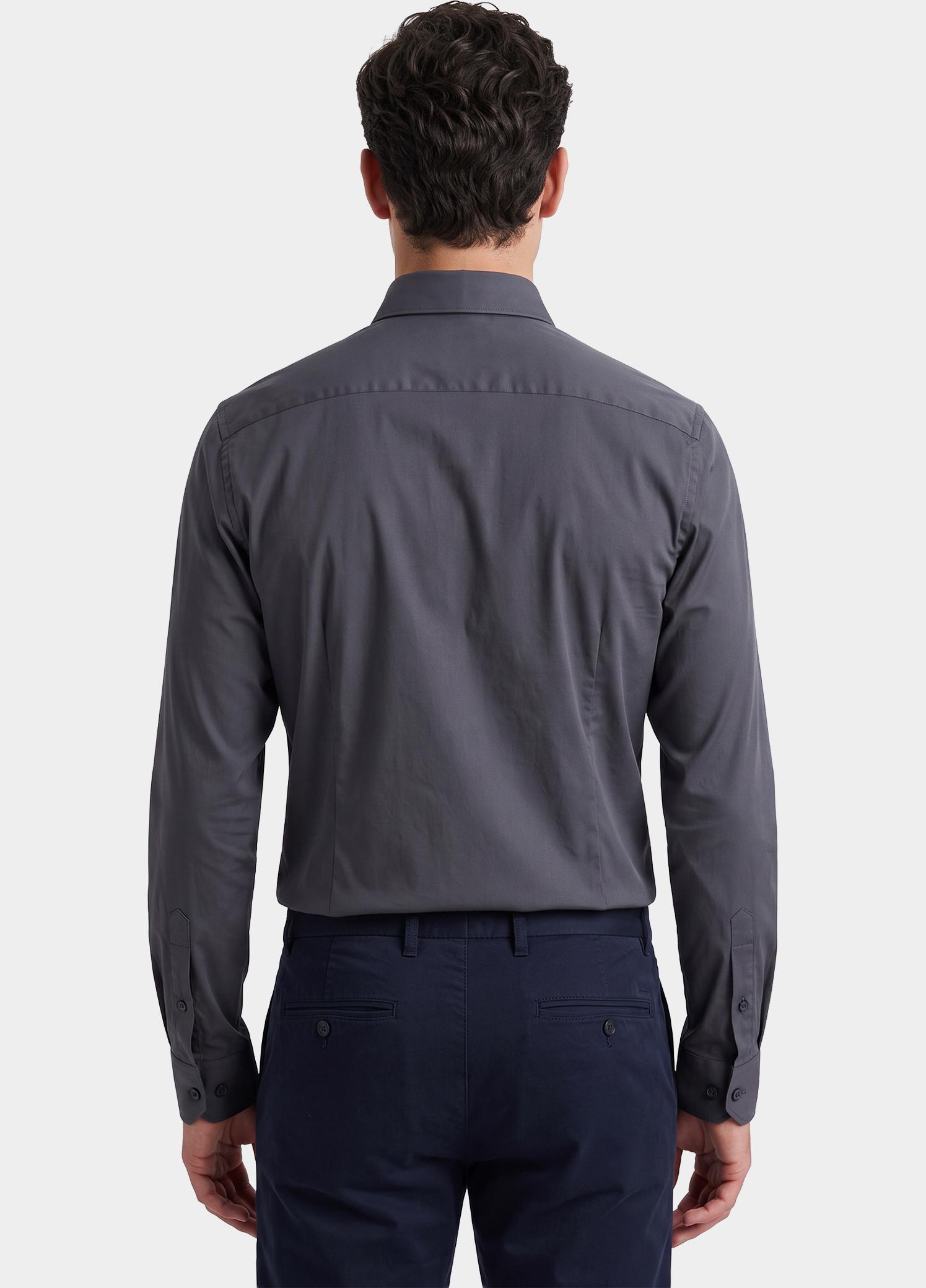 BOSS Black Zakelijk overhemd heren Zwart P-HANK-S-K-261 10248739 01 50555747/001