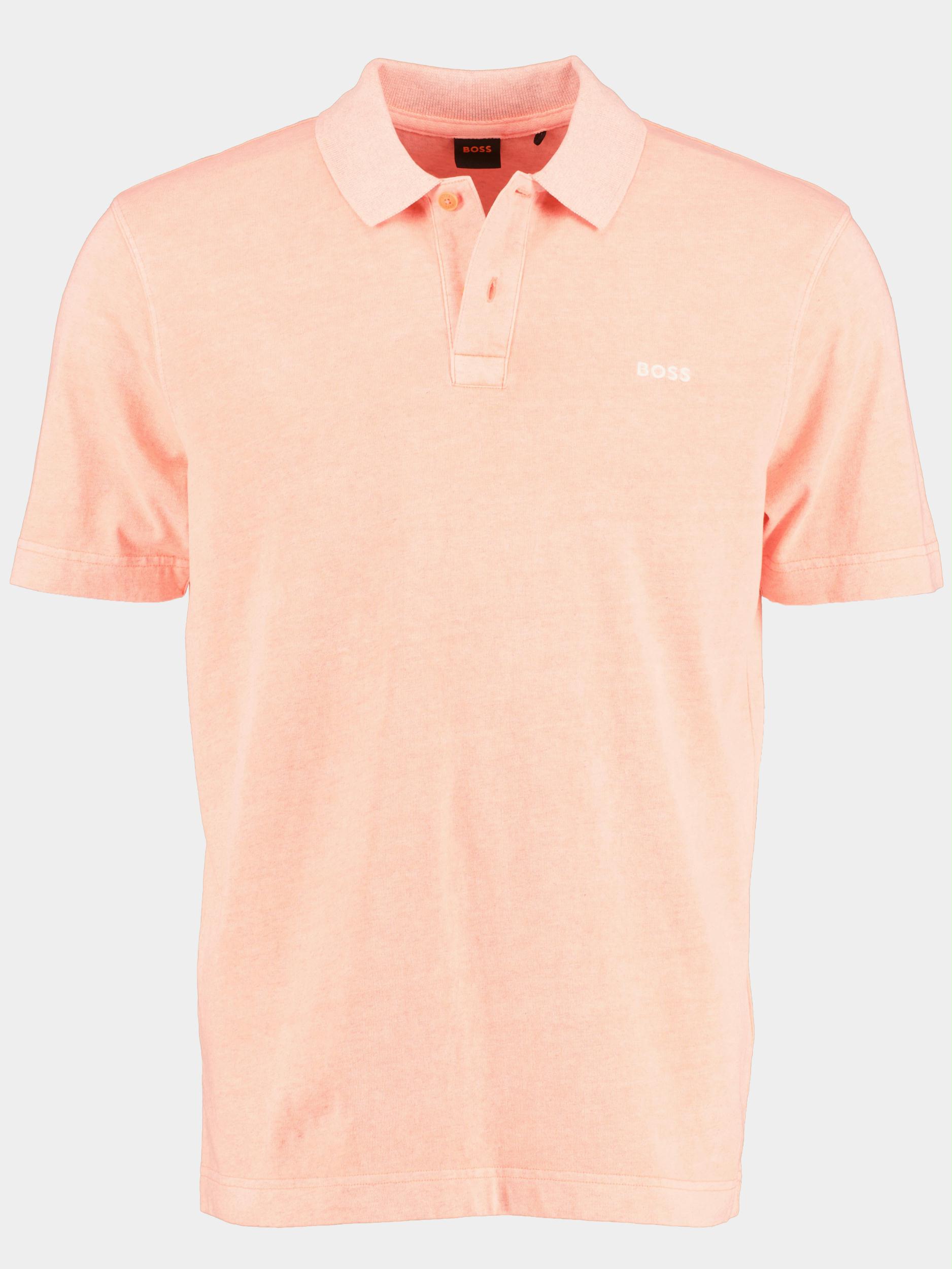 BOSS Orange Polo korte mouw Oranje Peneon 10247490 01 50486614/827