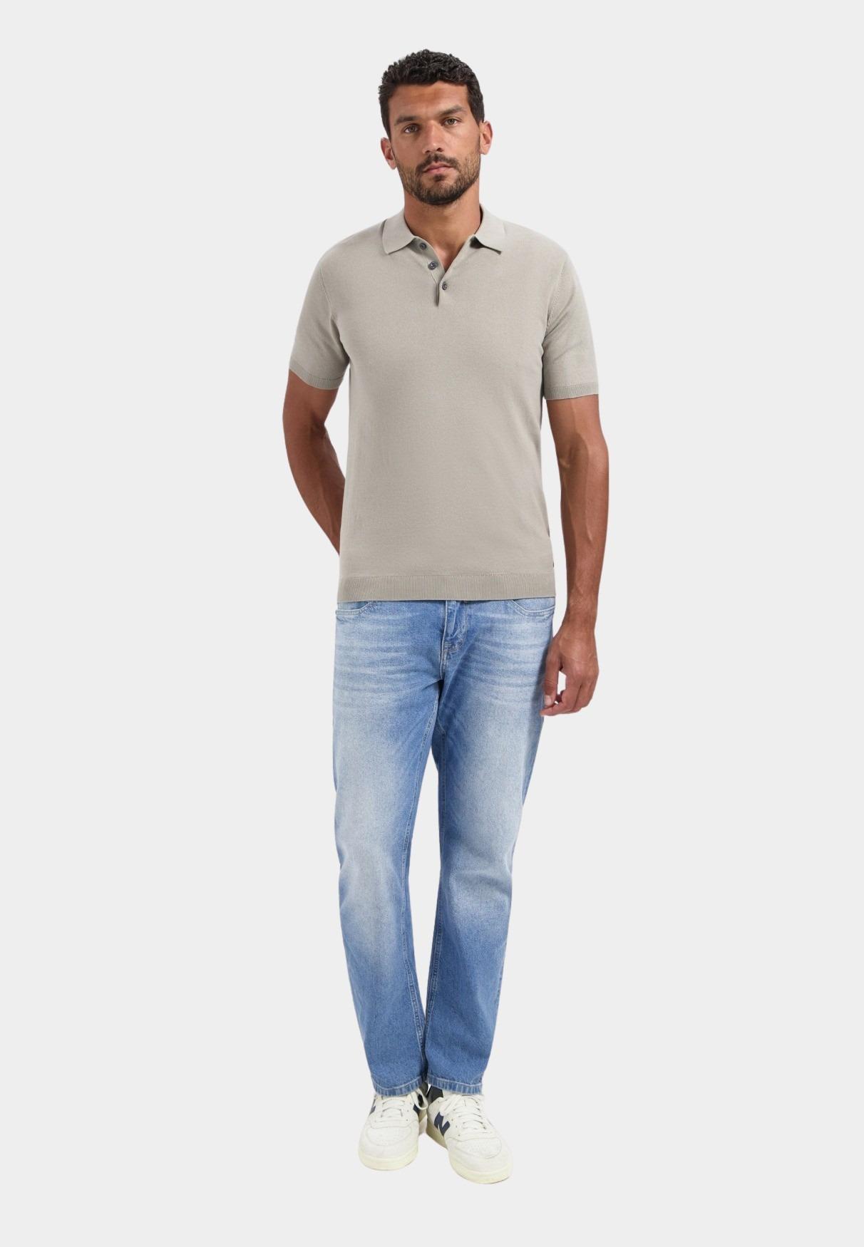 No Excess Polo korte mouw Grijs Pullover Short Sleeve Polo So 29240754/018