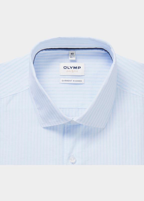 Olymp Zakelijk overhemd heren Blauw Level Five 212414/10