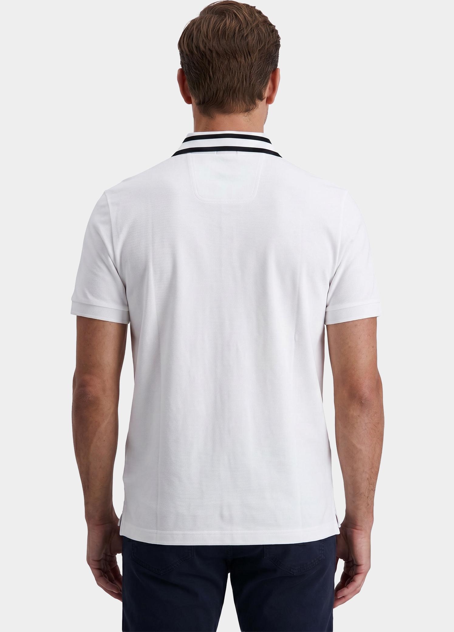 BOSS Green Polo heren Wit Paule 10262274 01 50525172/100