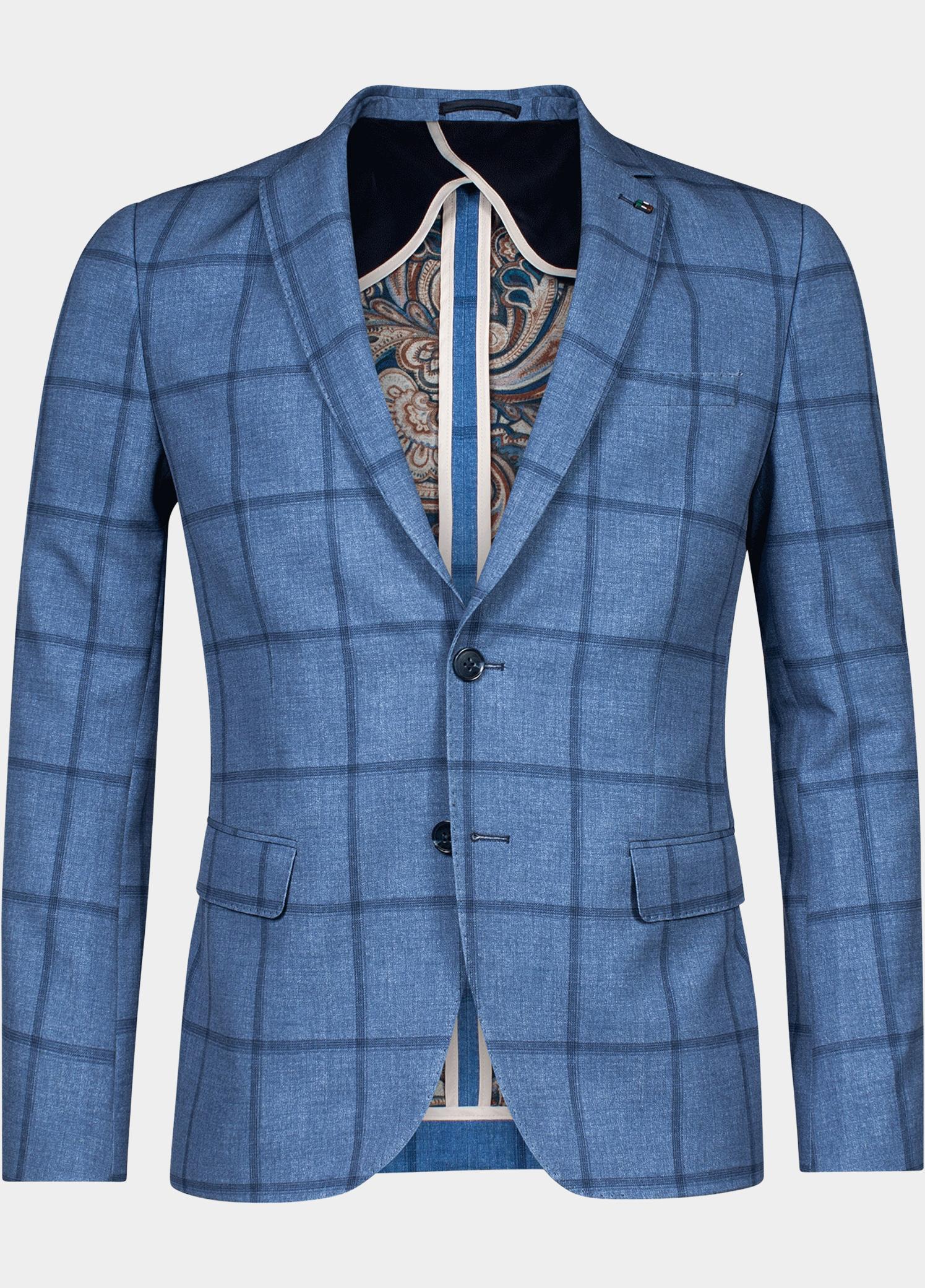 Giordano Colbert Blauw Blazer Robert Half Lined Two 412612/61