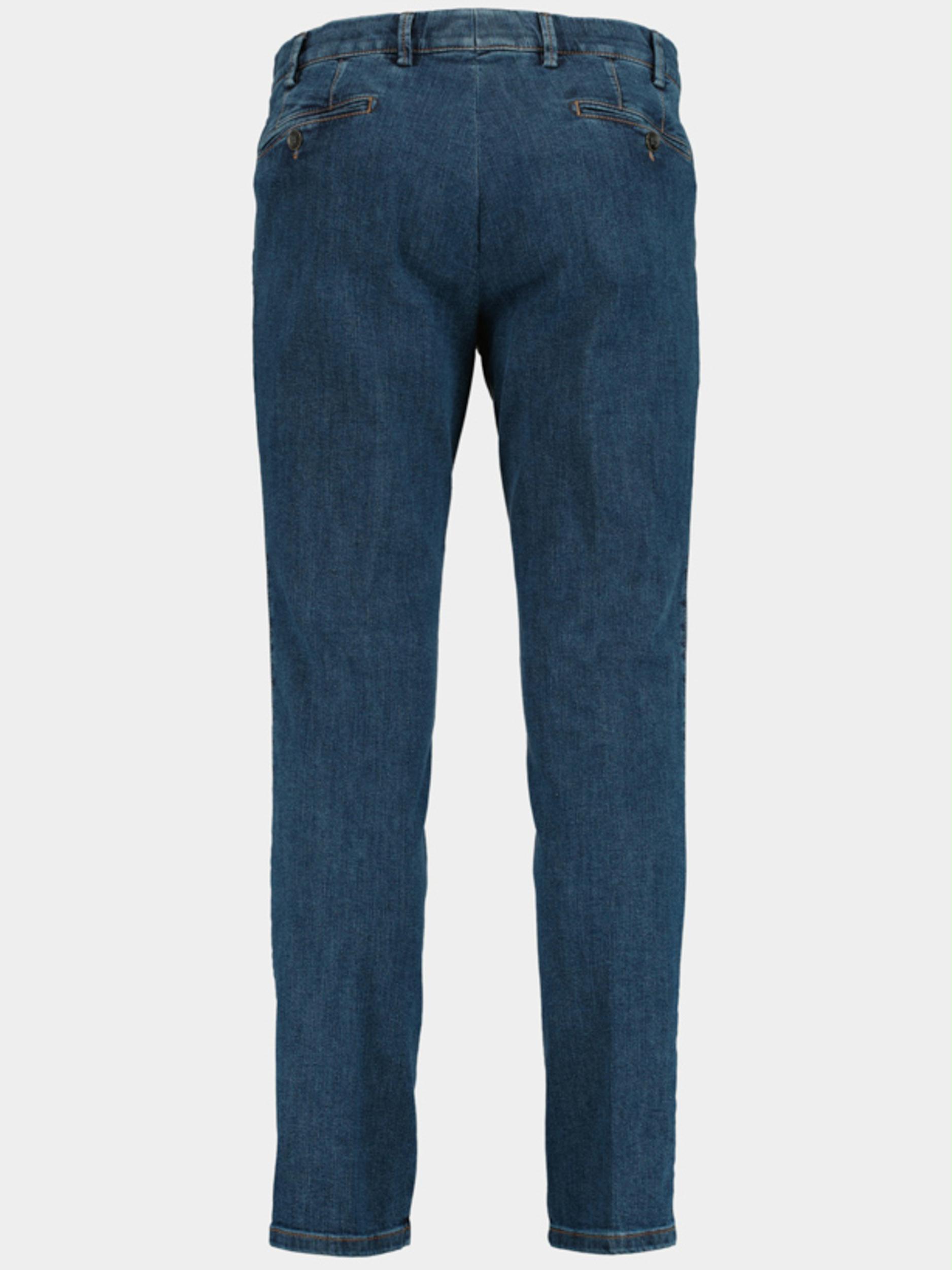 Meyer Katoenen Broek Blauw DUBAI Art.2-4537 3102453790/18
