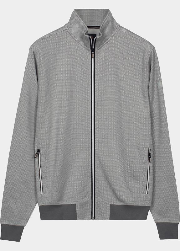 Baileys sweatvest heren Grijs Sweat Cardigan Zip y/d jacqua 612248/91