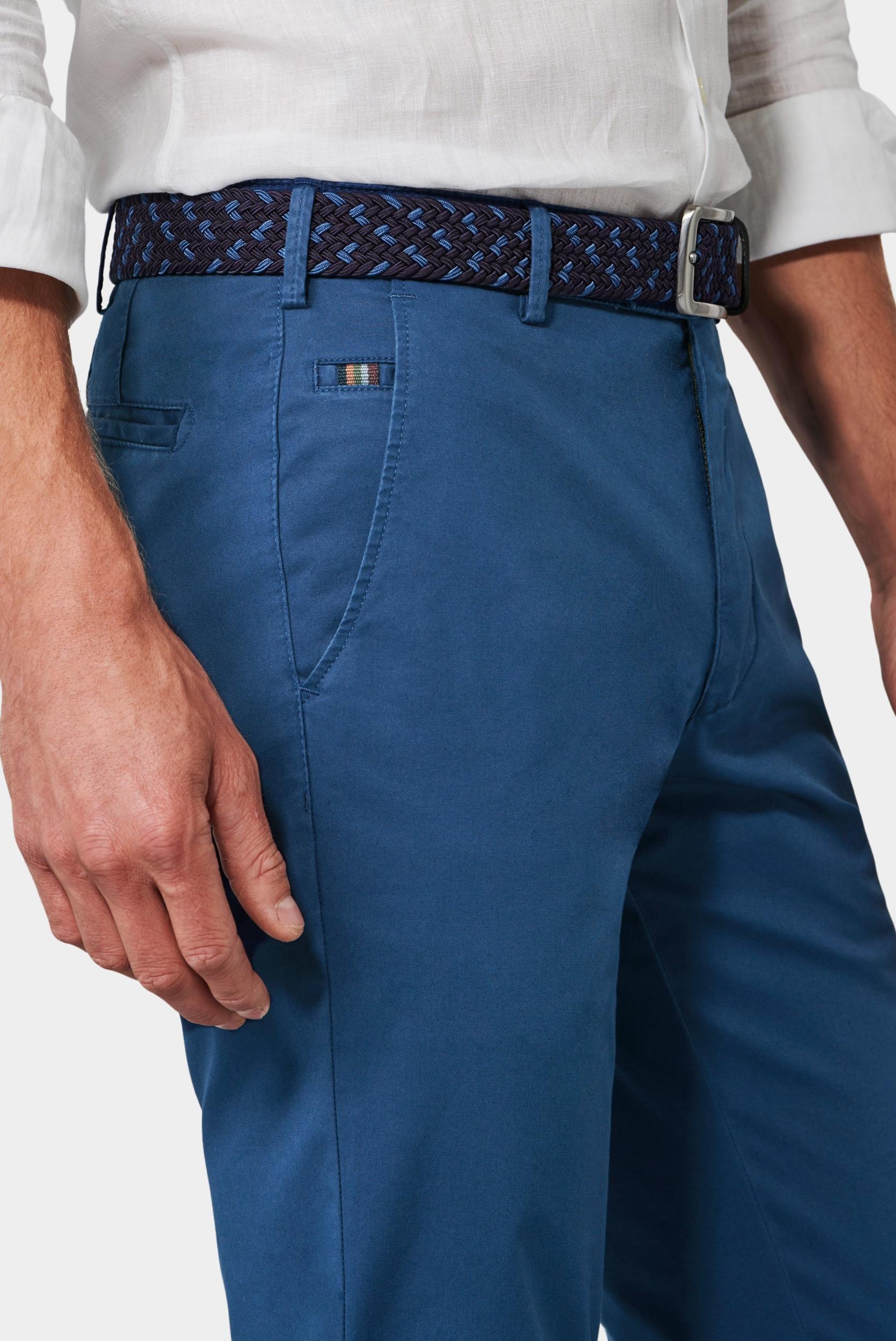 Meyer Chino Blauw Roma 9-3001 1159300100/17