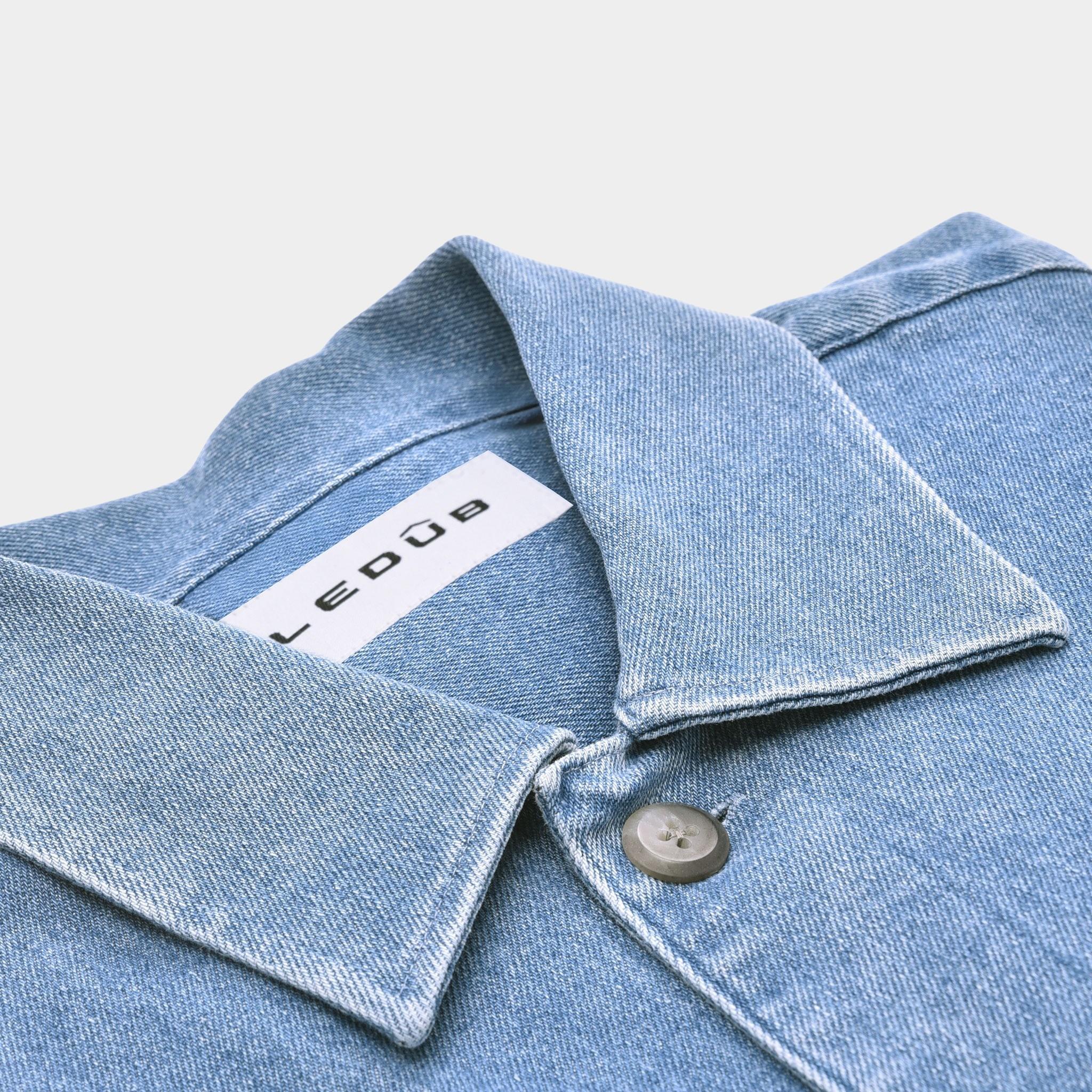 Ledub Overshirt Blauw  0142938/180-000-000