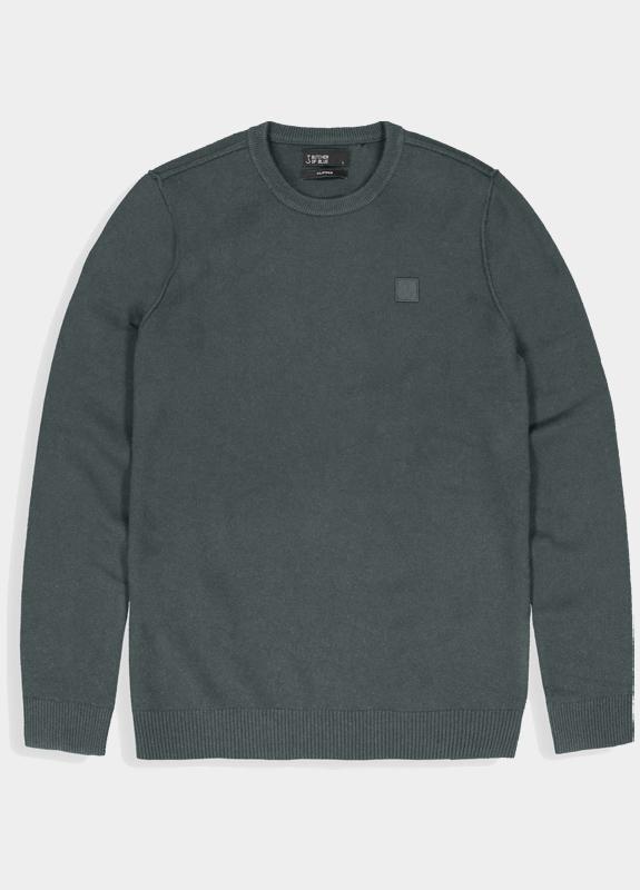 Butcher of Blue Pullover Grijs Clifden Crew 1926003/994