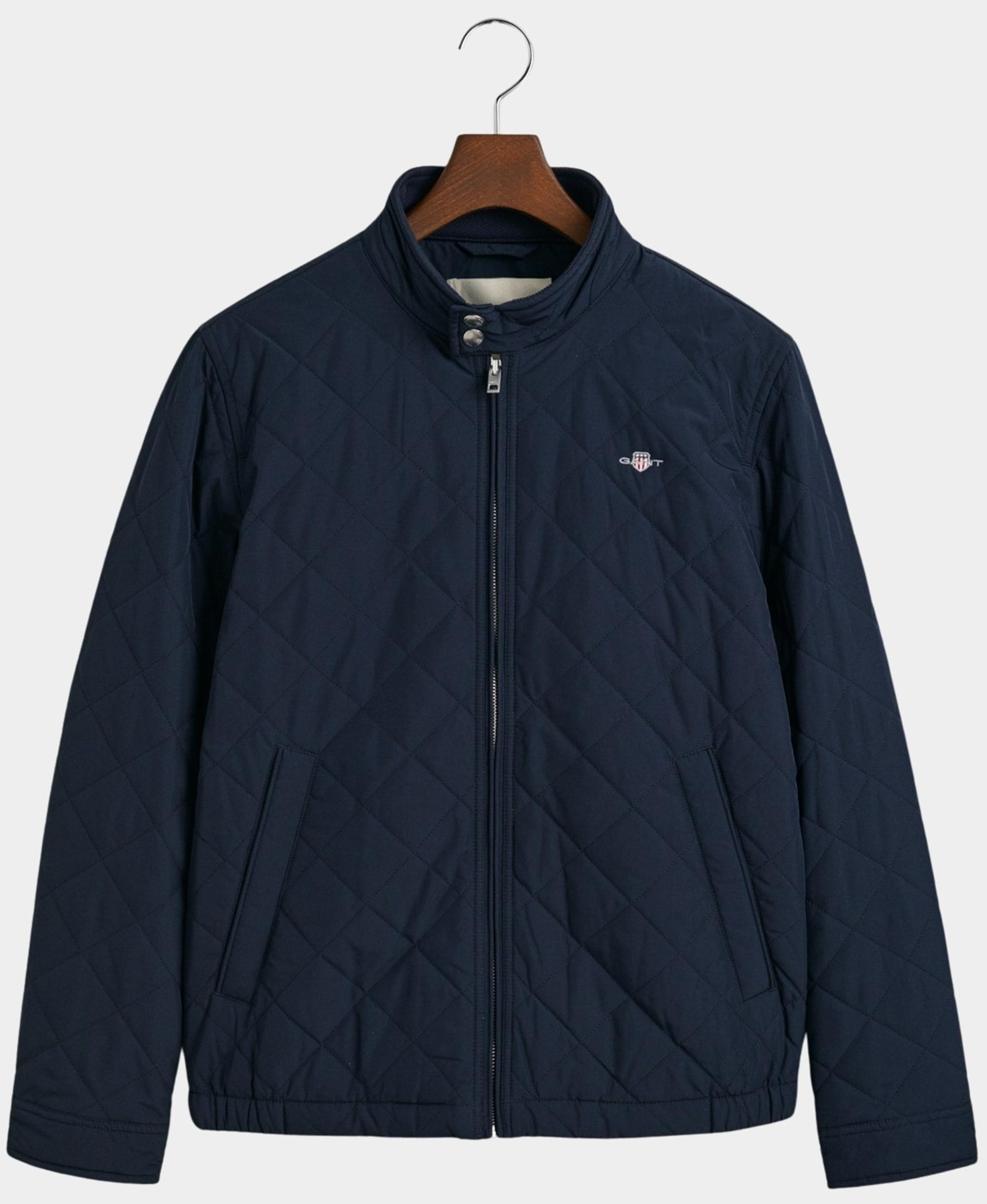 Gant Zomerjack Blauw quilted windcheater 7006340/433