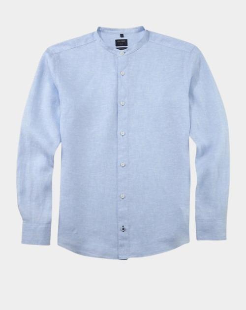 Olymp Casual hemd lange mouw Blauw Casual 407274/10