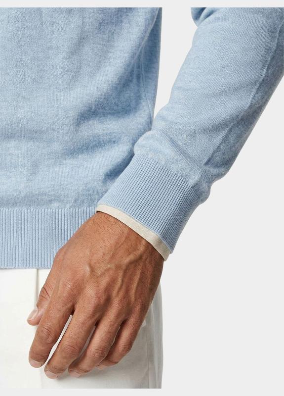Commander flag Half Zip Blauw  214008385/641