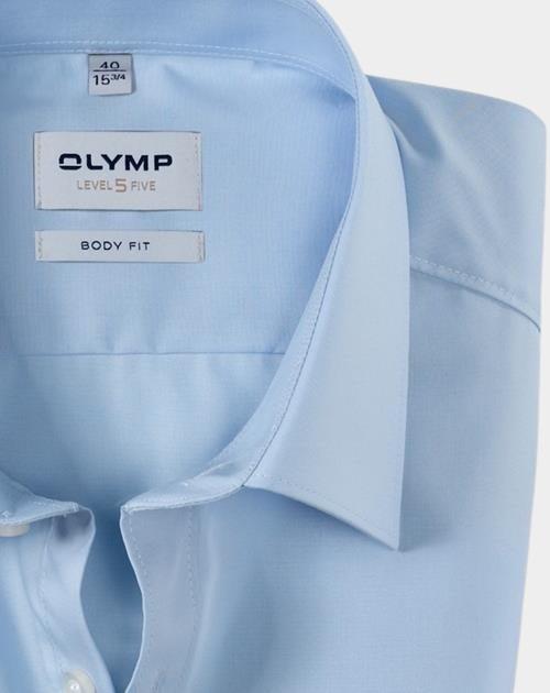 Olymp Business hemd korte mouw Blauw Level Five 609012/10