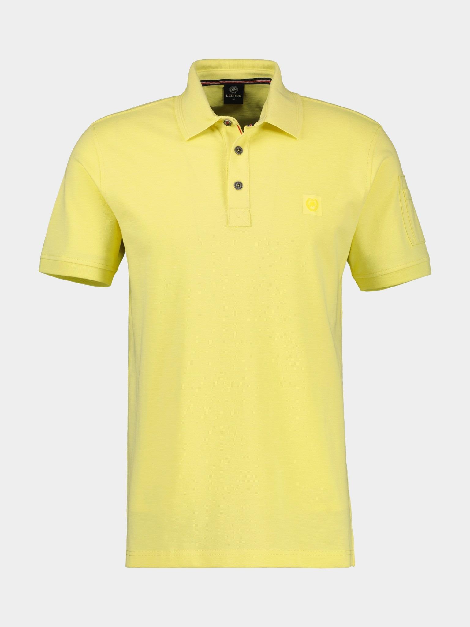 Lerros Polo korte mouw Geel  2533229/532