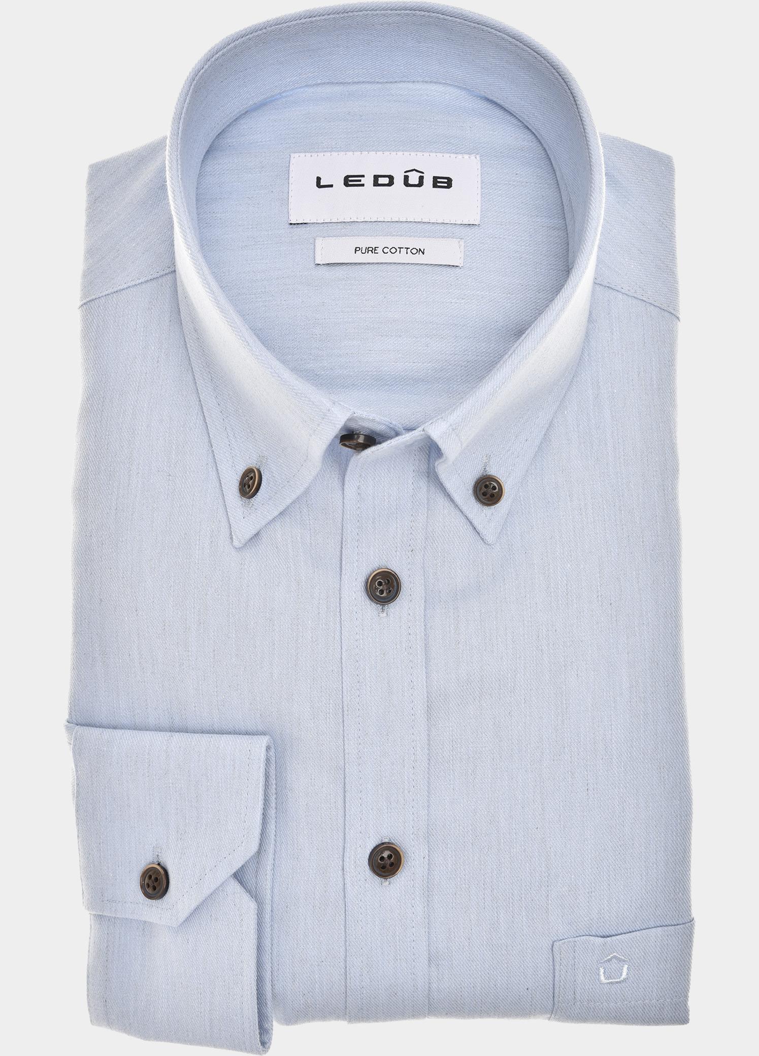 Ledub Zakelijk overhemd heren Blauw  0143561/120-000-000