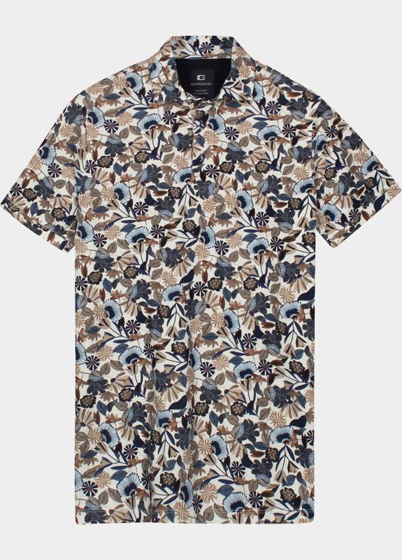 Giordano Polo heren Blauw Formentini Short Sleeve Polo 616555/60