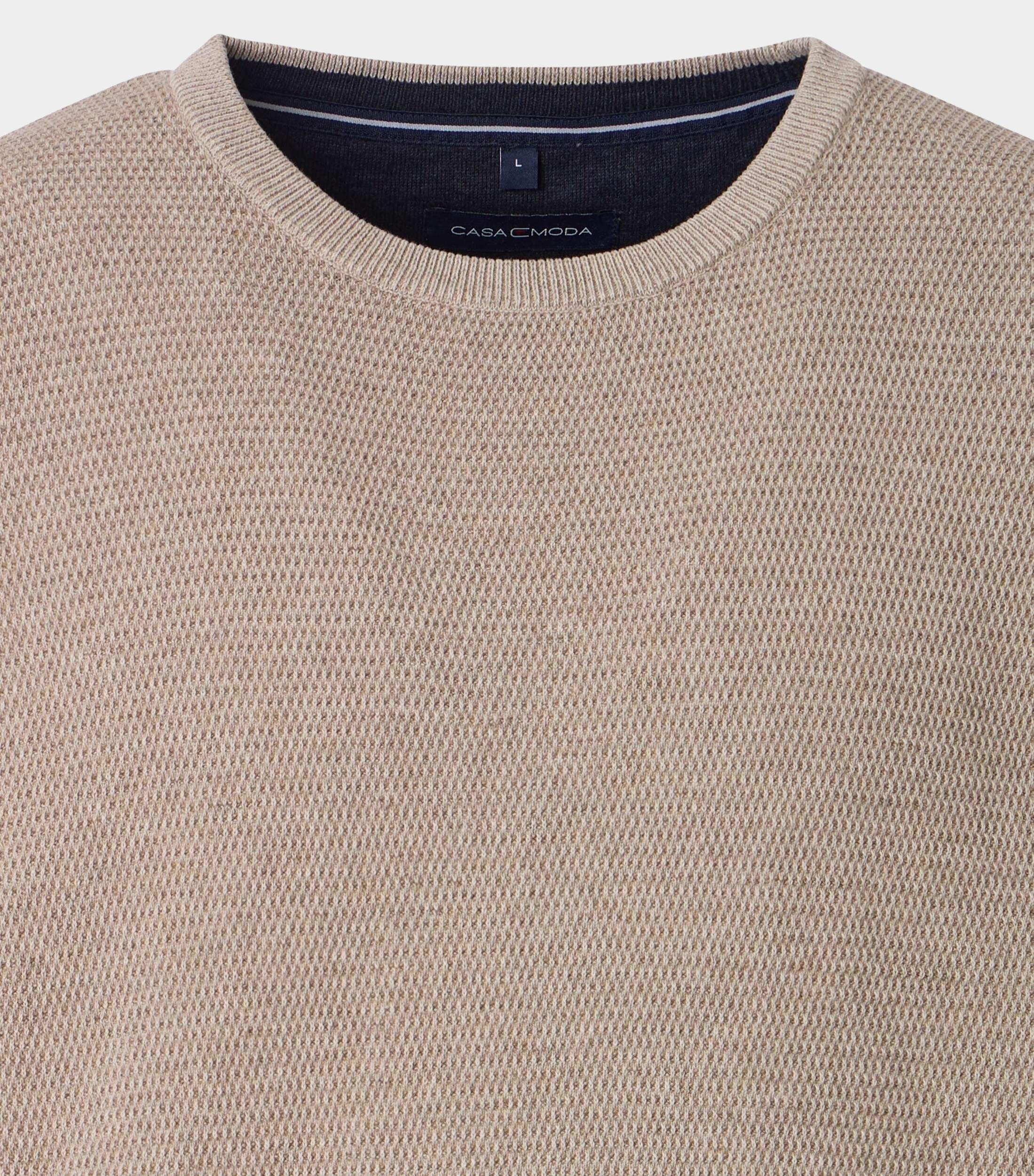 Casamoda Pullover Beige Pullover, O-Neck SNOS 454478900/663
