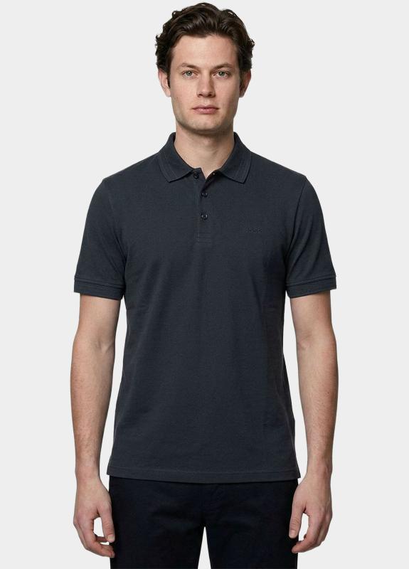 BOSS Green Polo heren Blauw Paddy 10241663 01 50469055/408