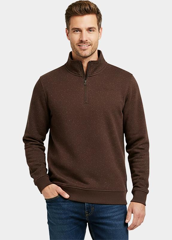 Cars Jeans sweat halfzip Bruin Benya 63165/86