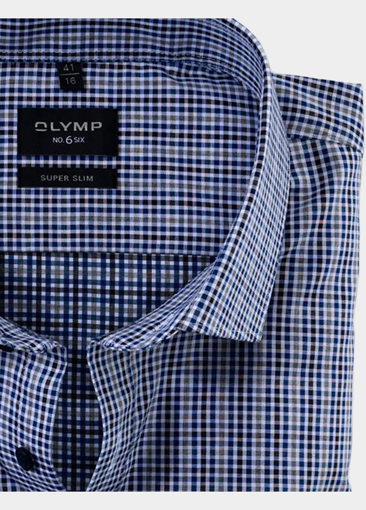 Olymp Zakelijk overhemd heren Blauw OLYMP No. Six 254624/18