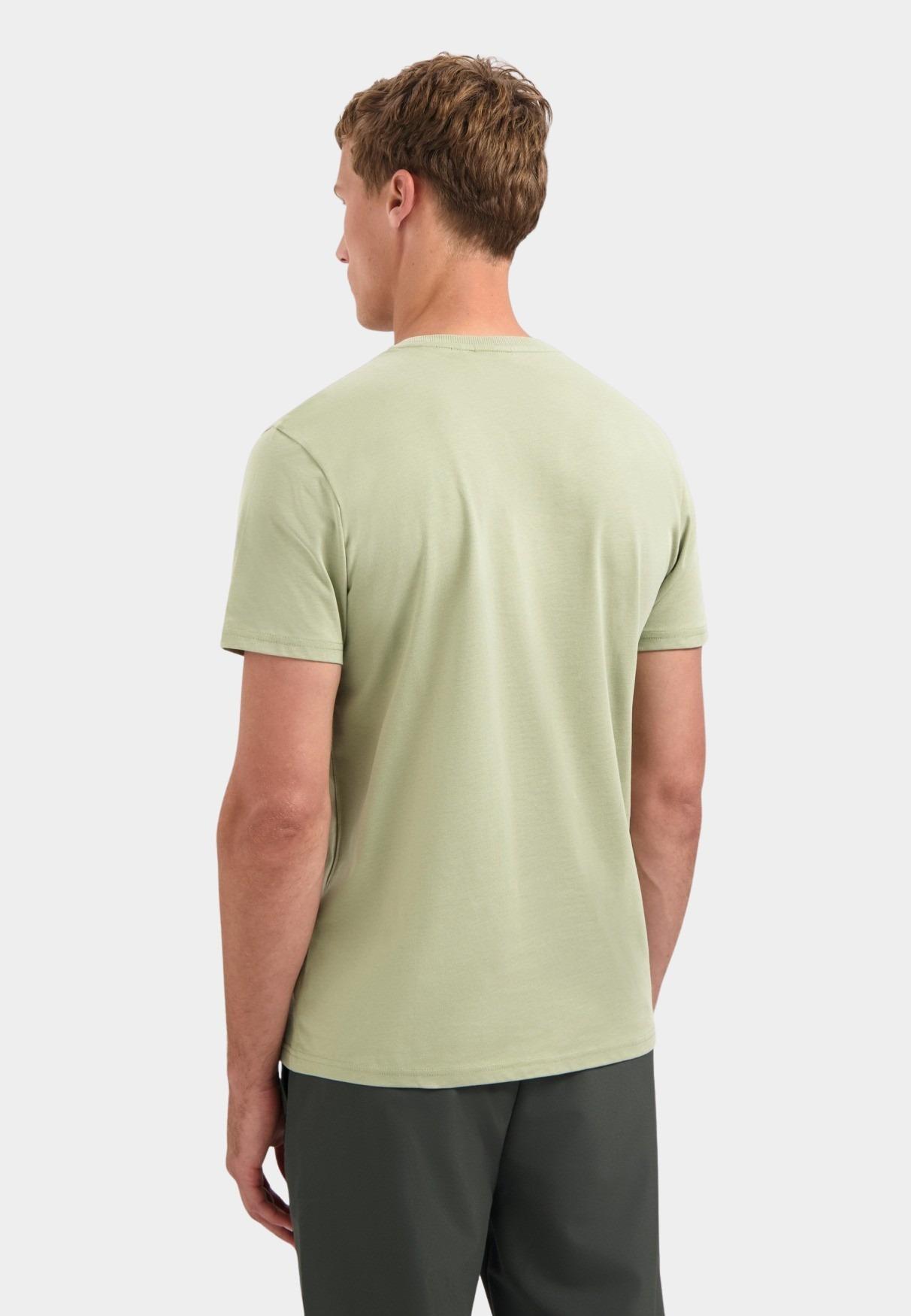 No Excess T-shirt korte mouw Groen T-Shirt Crewneck Peached 29360775/197