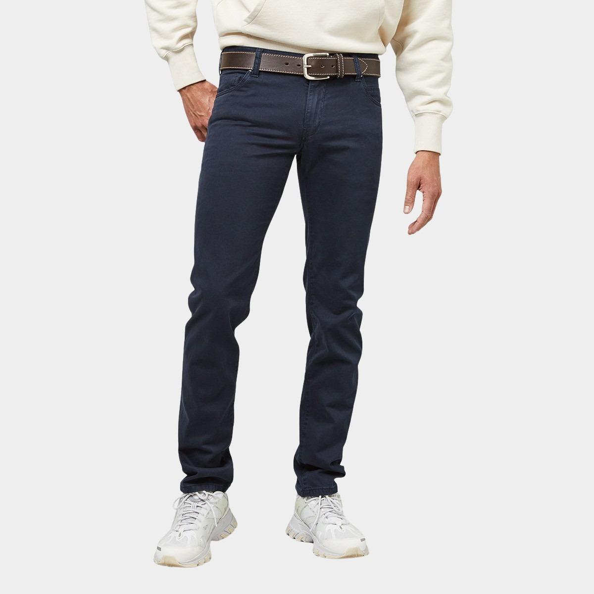 Meyer Katoenen Broek Blauw M|5 SLIM Art.9-6106 3619610600/19