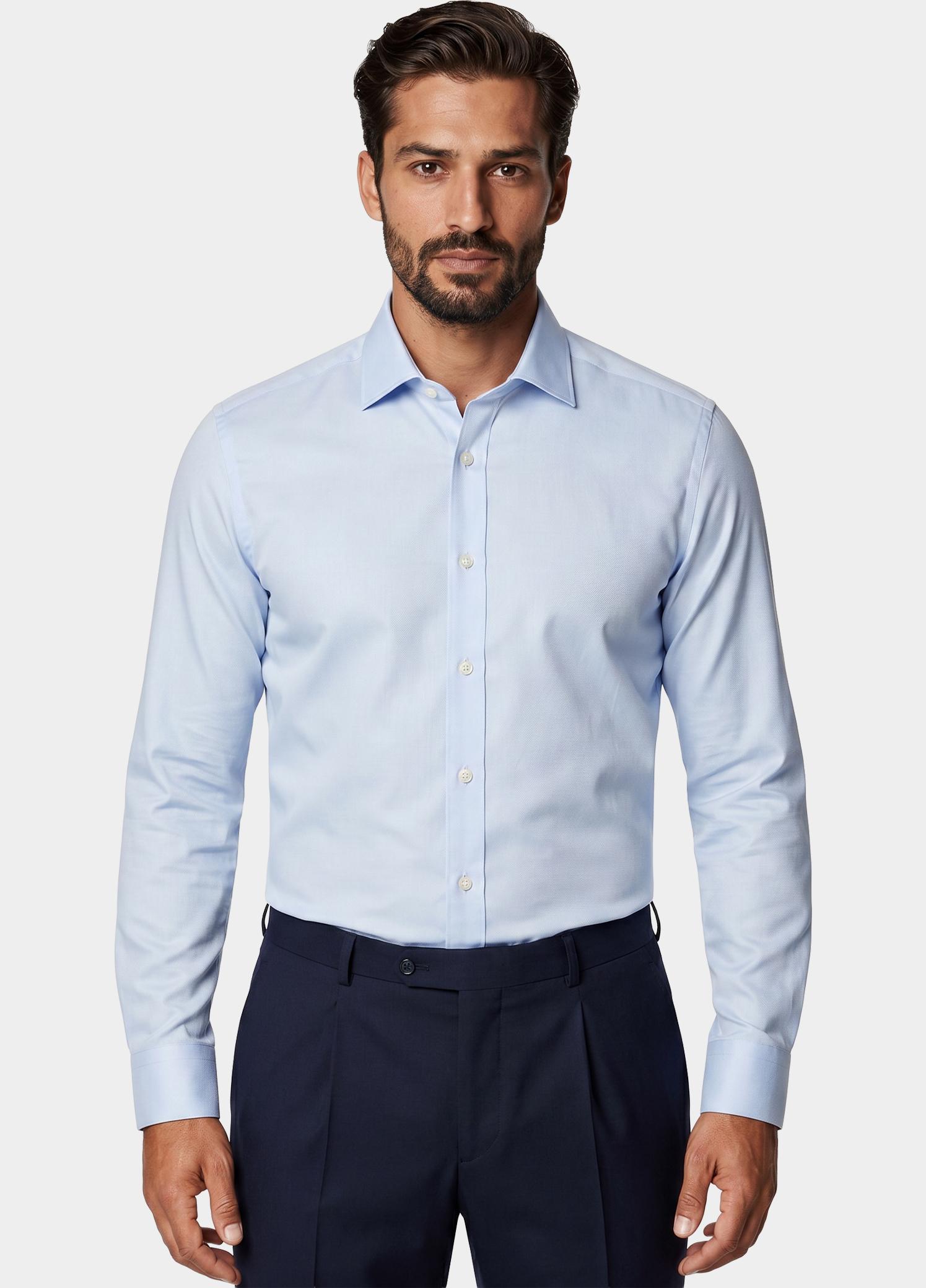 Marvelis Business hemd lange mouw Blauw  759964/11