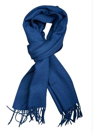Michaelis Shawl Blauw sjaal blauw 100% wol PM1S30001G/3