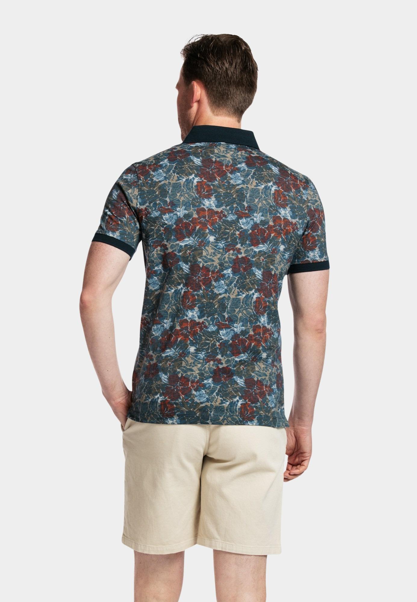 Baileys Polo korte mouw Oranje Poloshirt Jersey, all over pr 415228/29