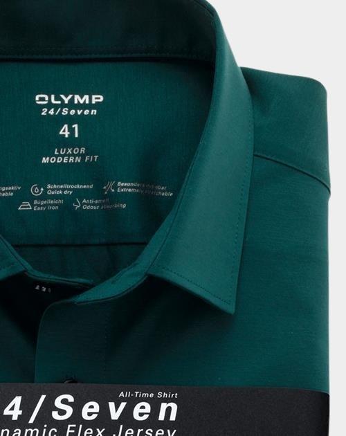 Olymp Business hemd lange mouw Groen 1202/64 Hemden 120264/49