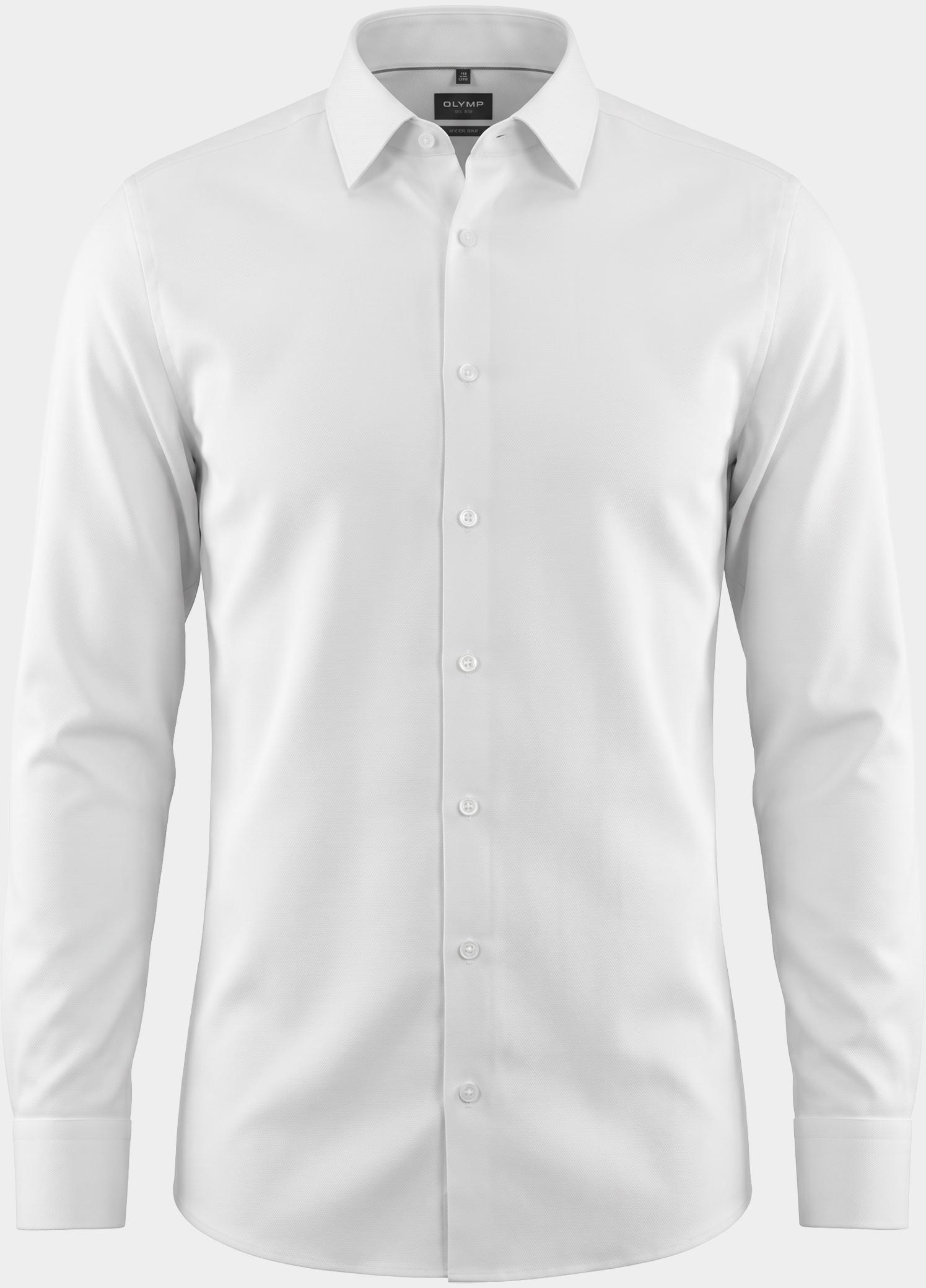 Olymp Business hemd lange mouw Wit Level 6 - extra slim fit 046664/00