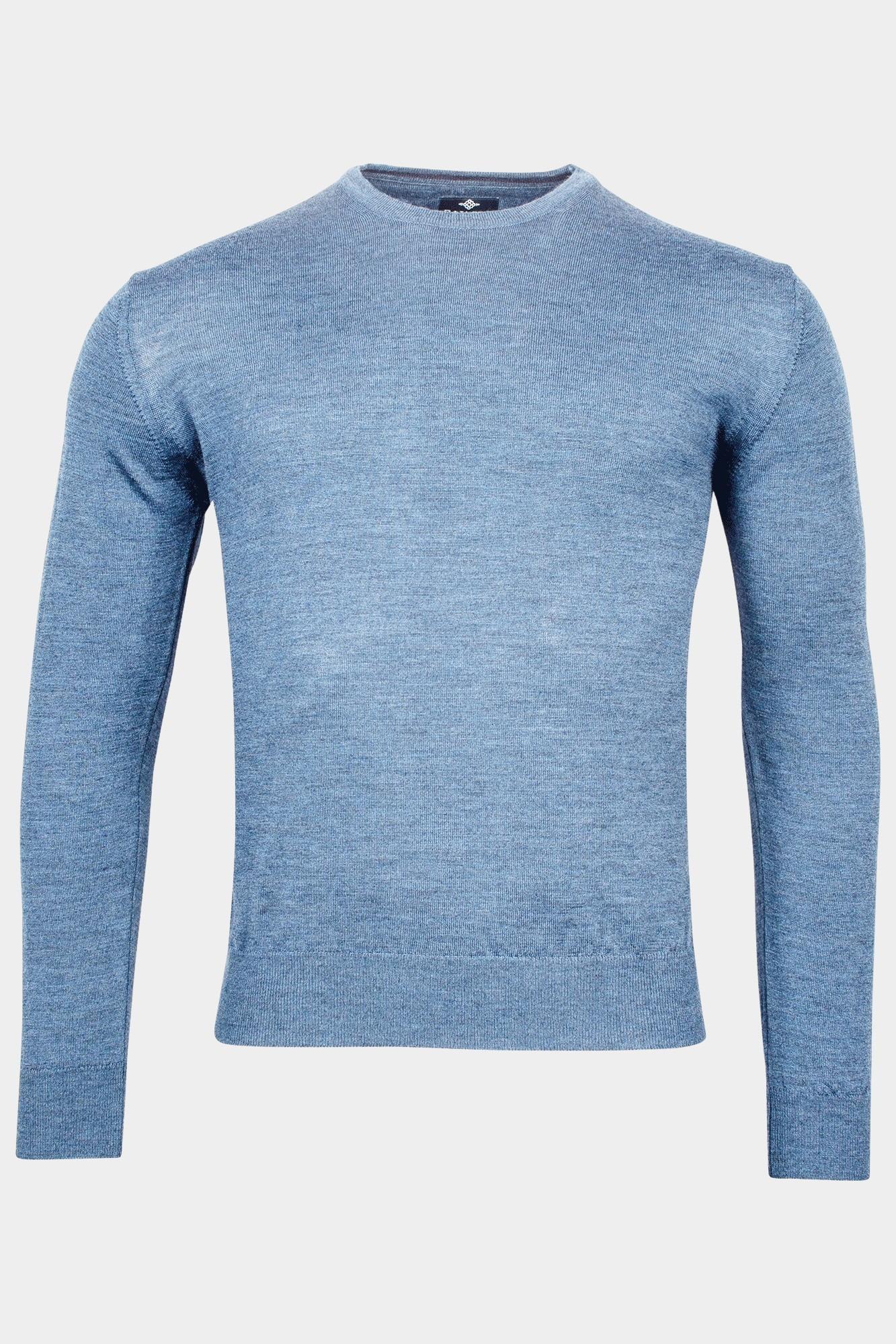 Baileys Pullover Blauw Crew Neck Pullover  12gg sing 320066/61