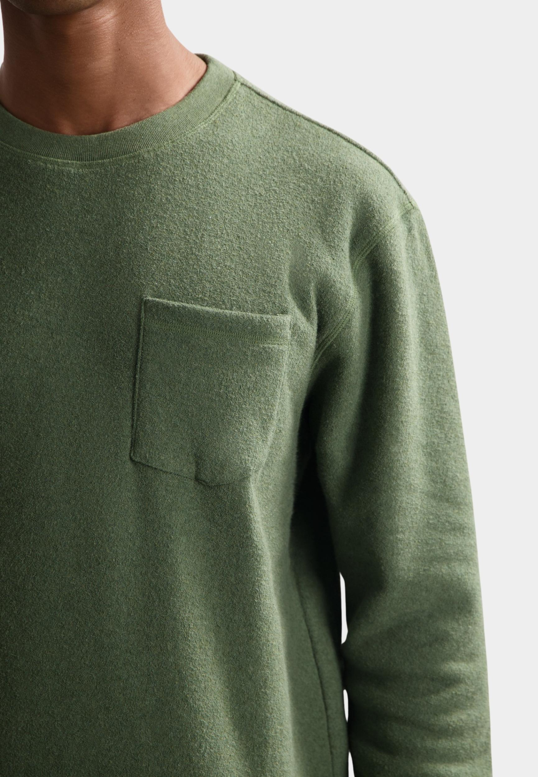 Dstrezzed Pullover Groen DS_Damien Crewneck 211750/544