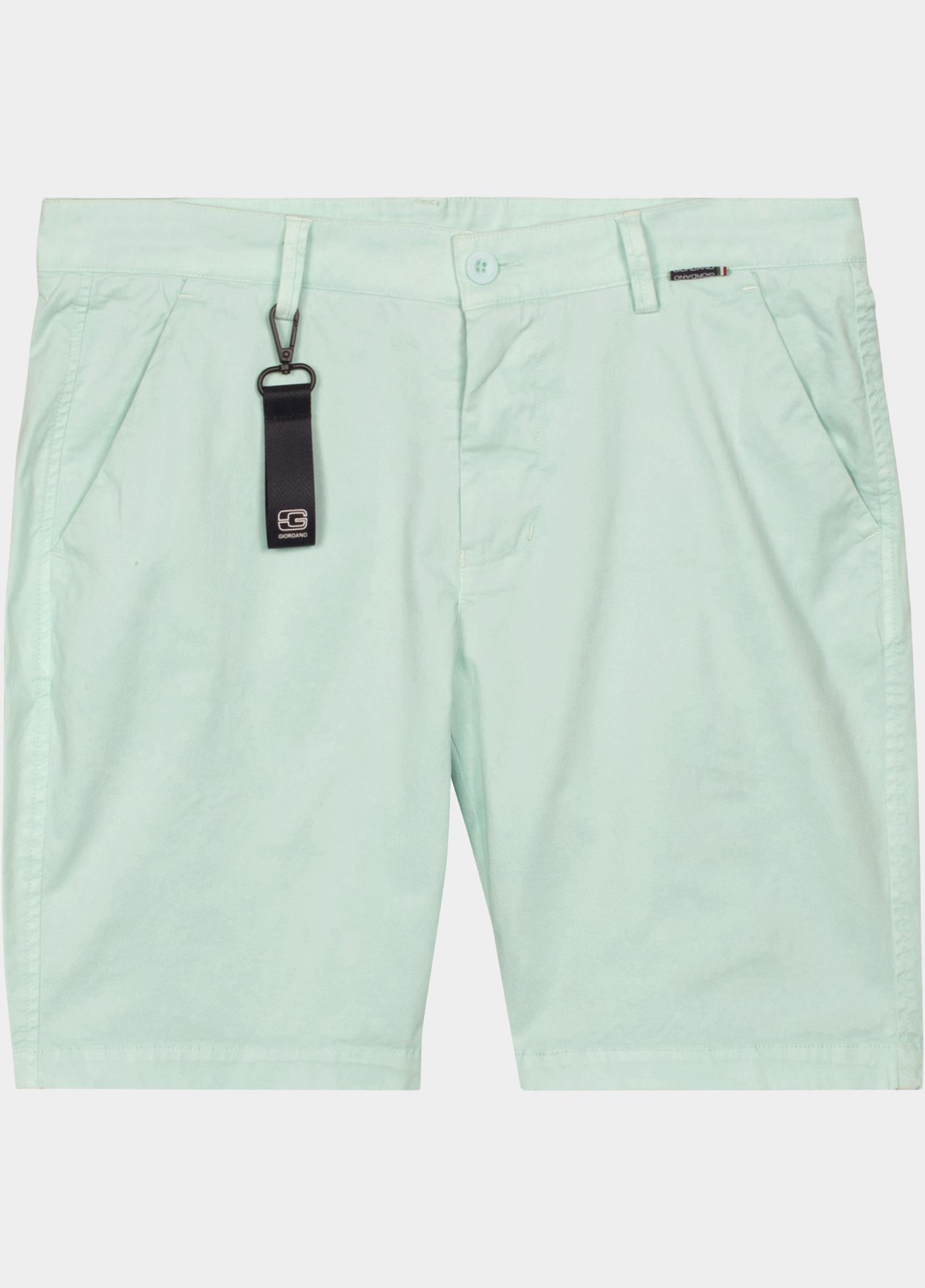Giordano Korte Broek heren Groen Stockholm bermuda Garment Dye 611115/71
