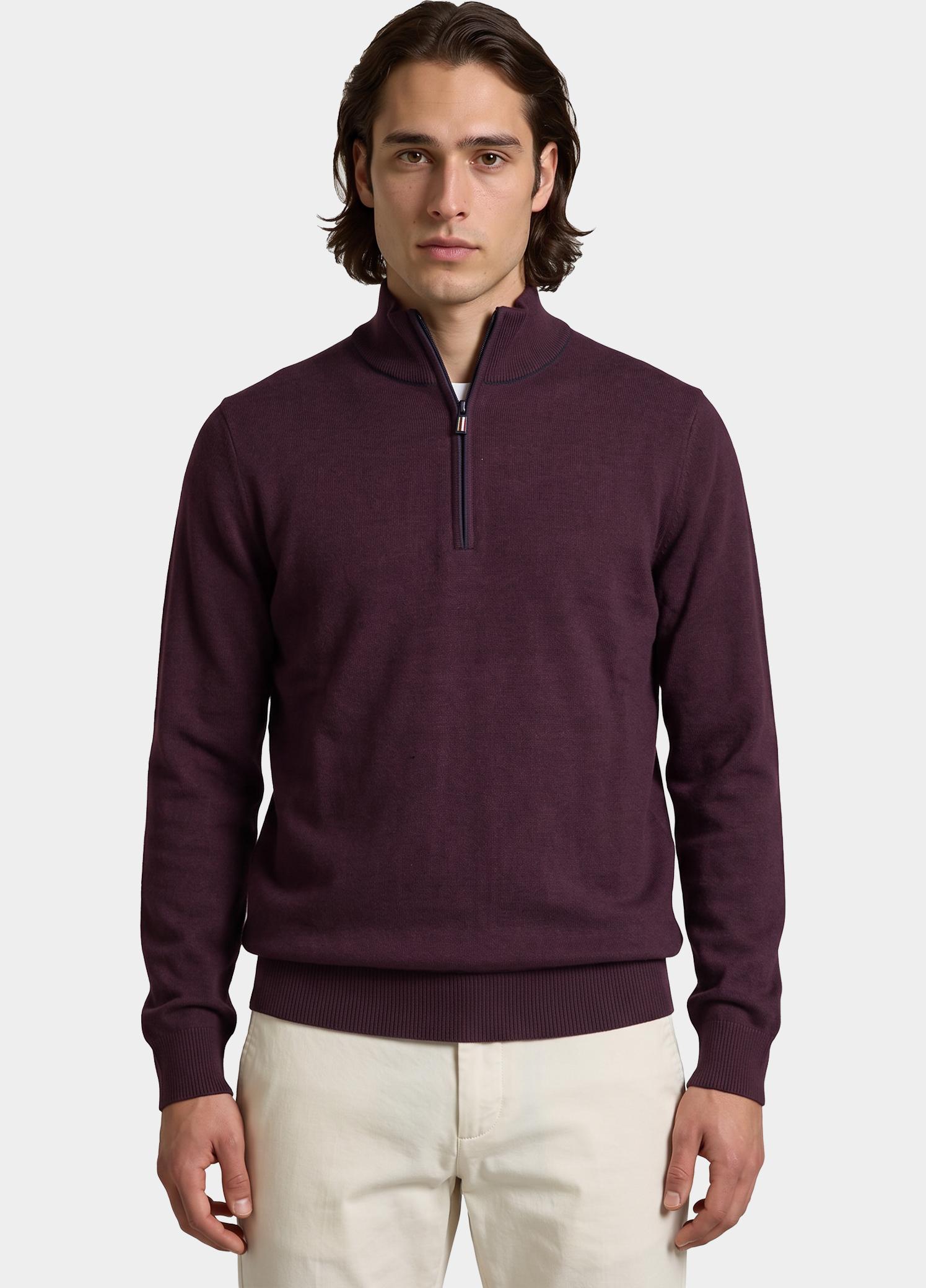 Baileys Half Zip Rood all-over 2-Tone 628409/405