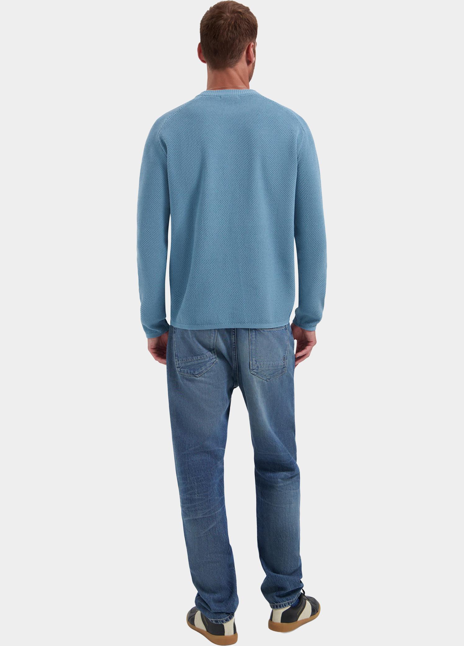 Dstrezzed Sweater heren Blauw Neill Big Chenille 406836/699
