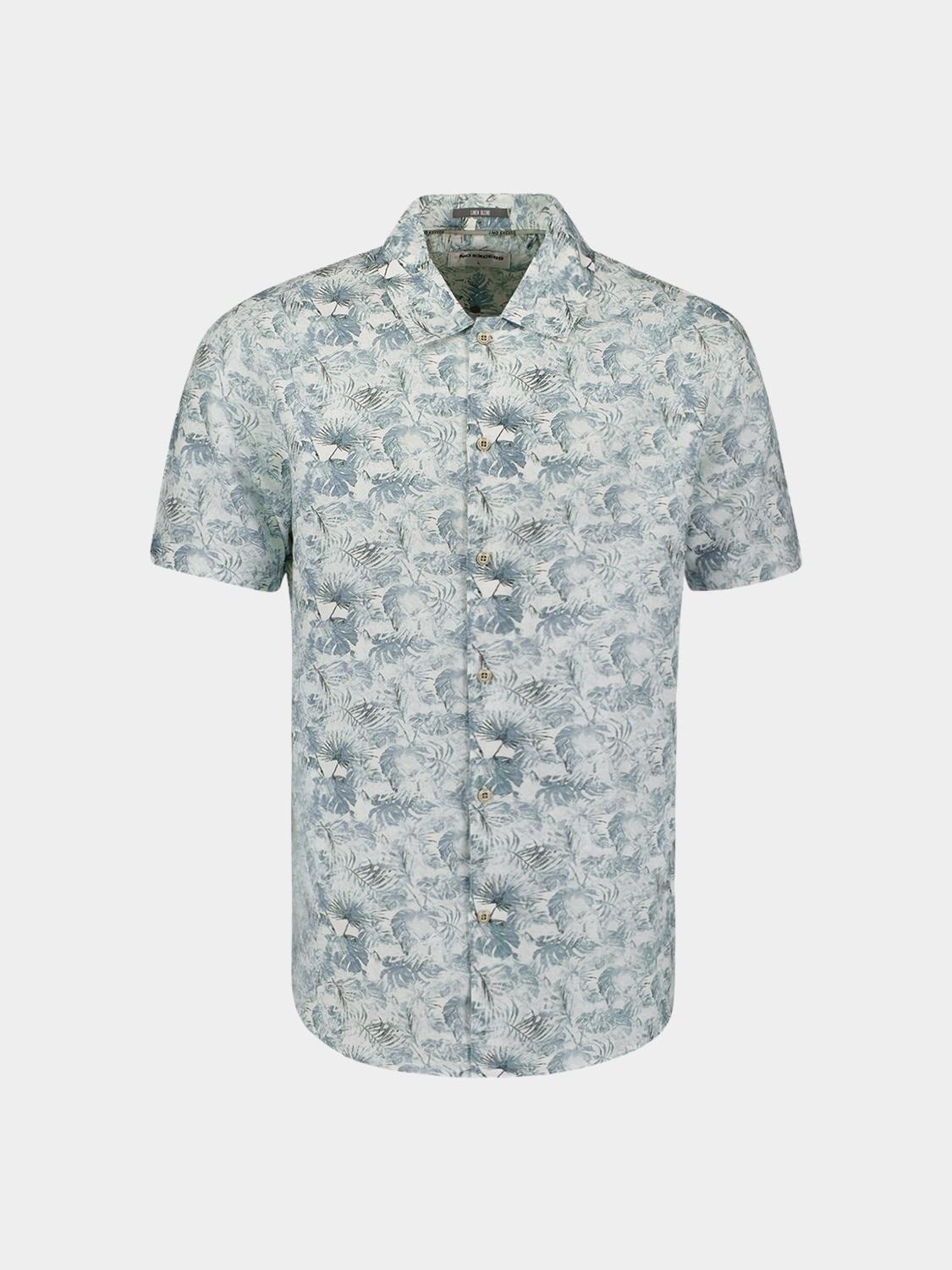 No Excess Casual hemd korte mouw Blauw  27440335/030