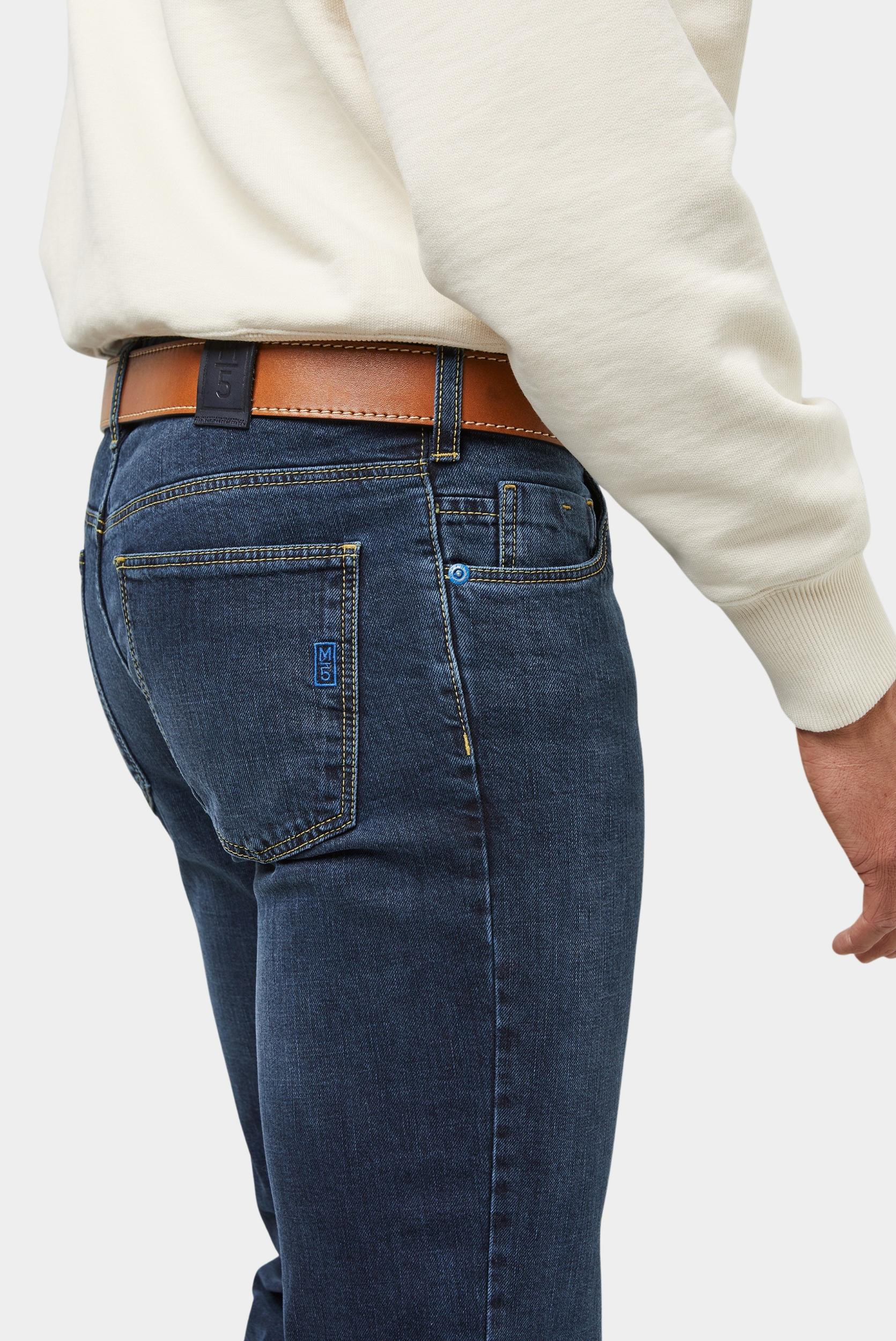 Meyer Flatfront Jeans Blauw M5.Slim Art.9-6207 3619620700/18