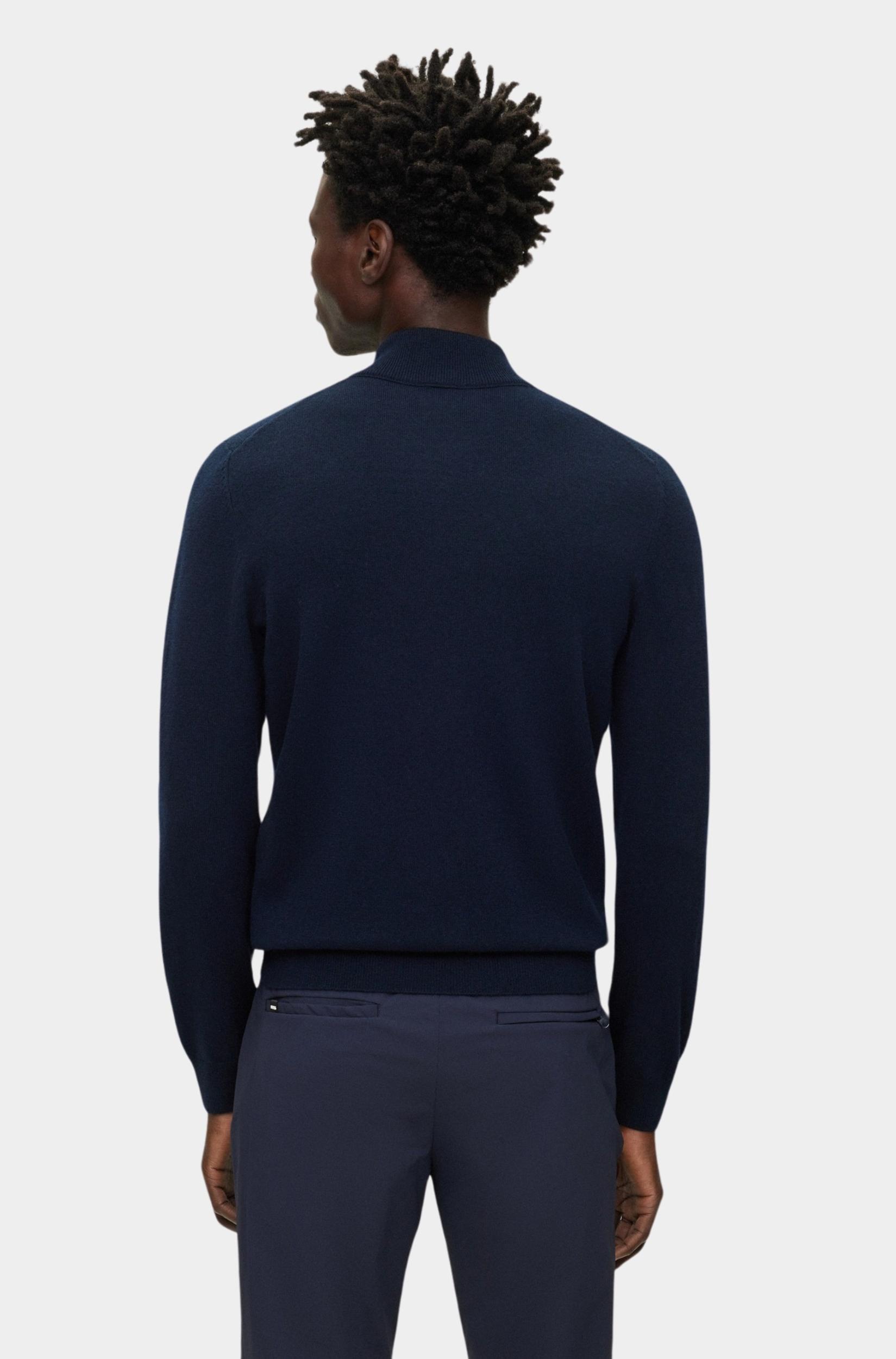 BOSS Black Pullover Blauw Marlo 10252995 01 50500782/404