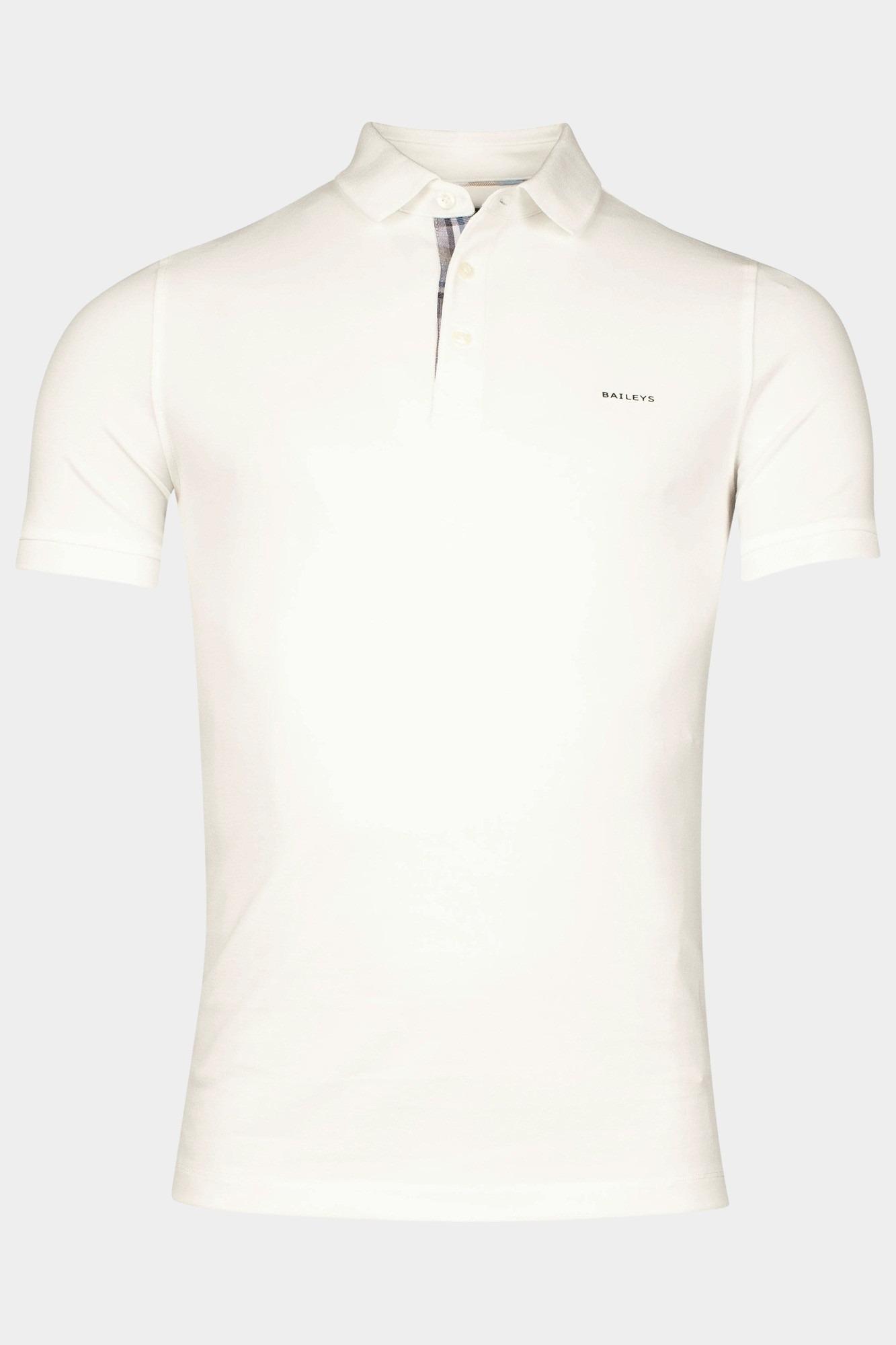 Baileys Polo korte mouw Beige Poloshirt Pique 515233/11