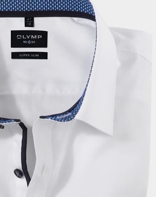Olymp Business hemd lange mouw Wit  077464/18