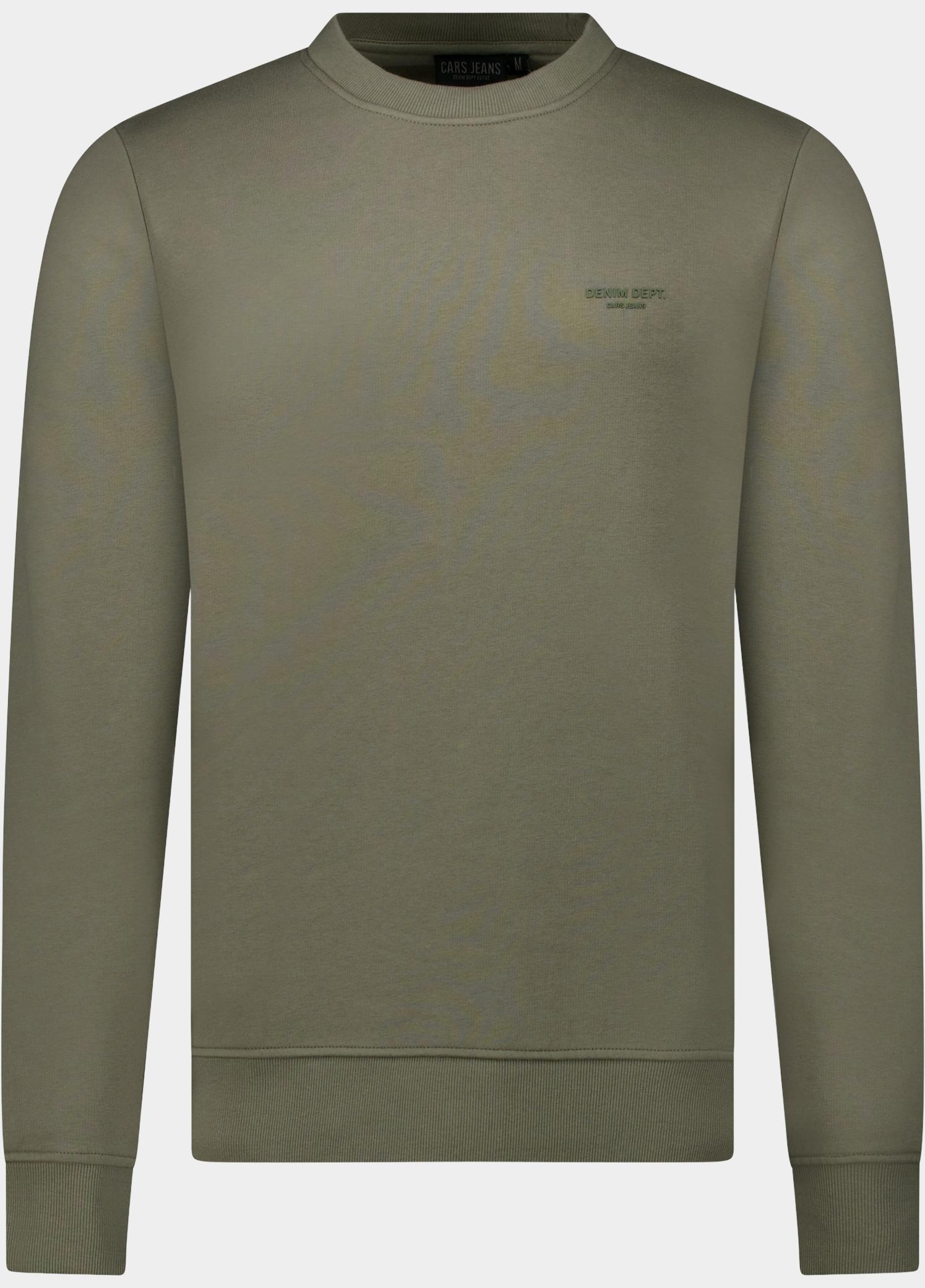 Cars Jeans Sweater Groen HENDRO SW Crew 63582/18