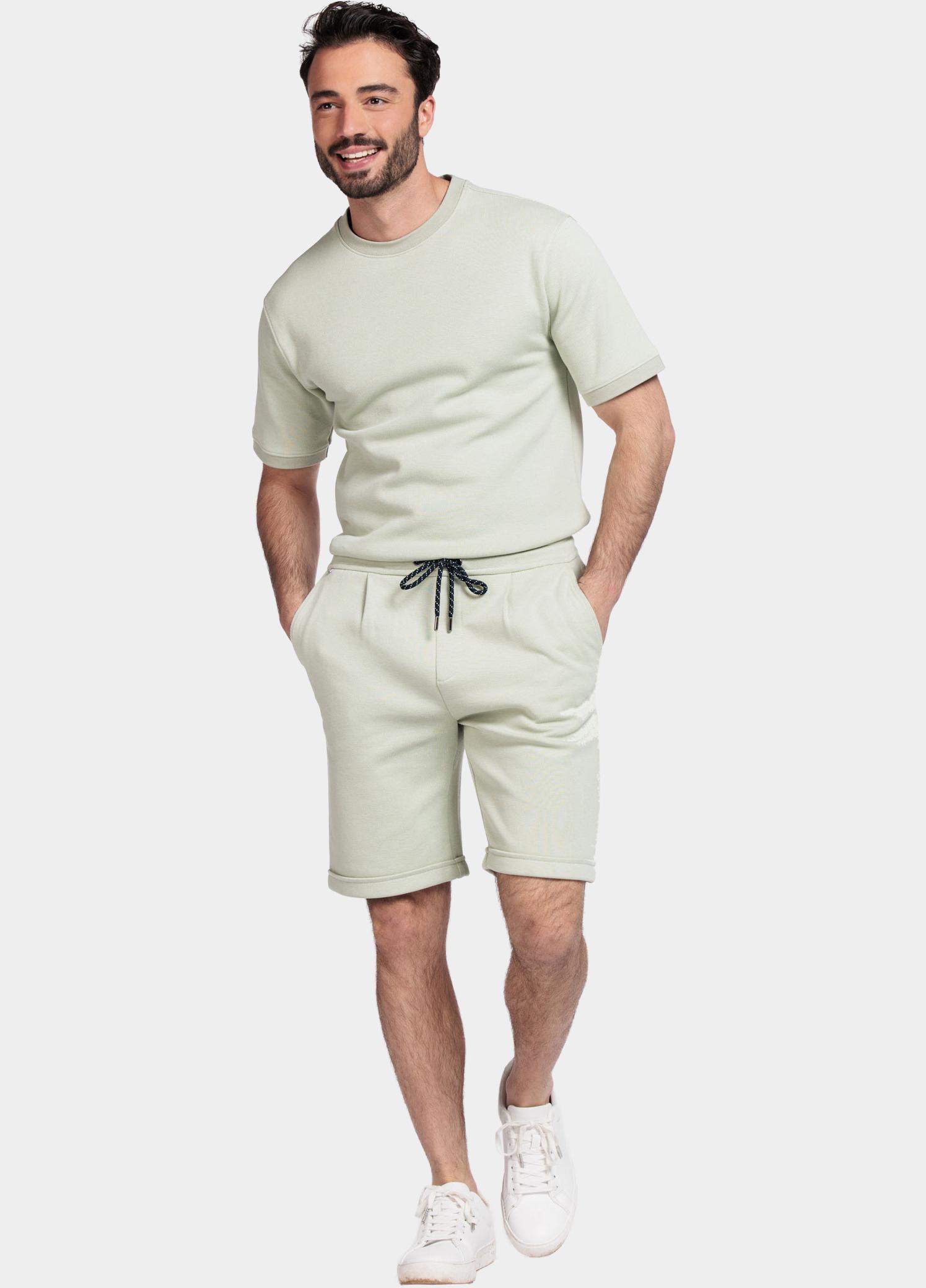 Giordano Korte Broek heren Groen Salina elastic short Double f 511121/70