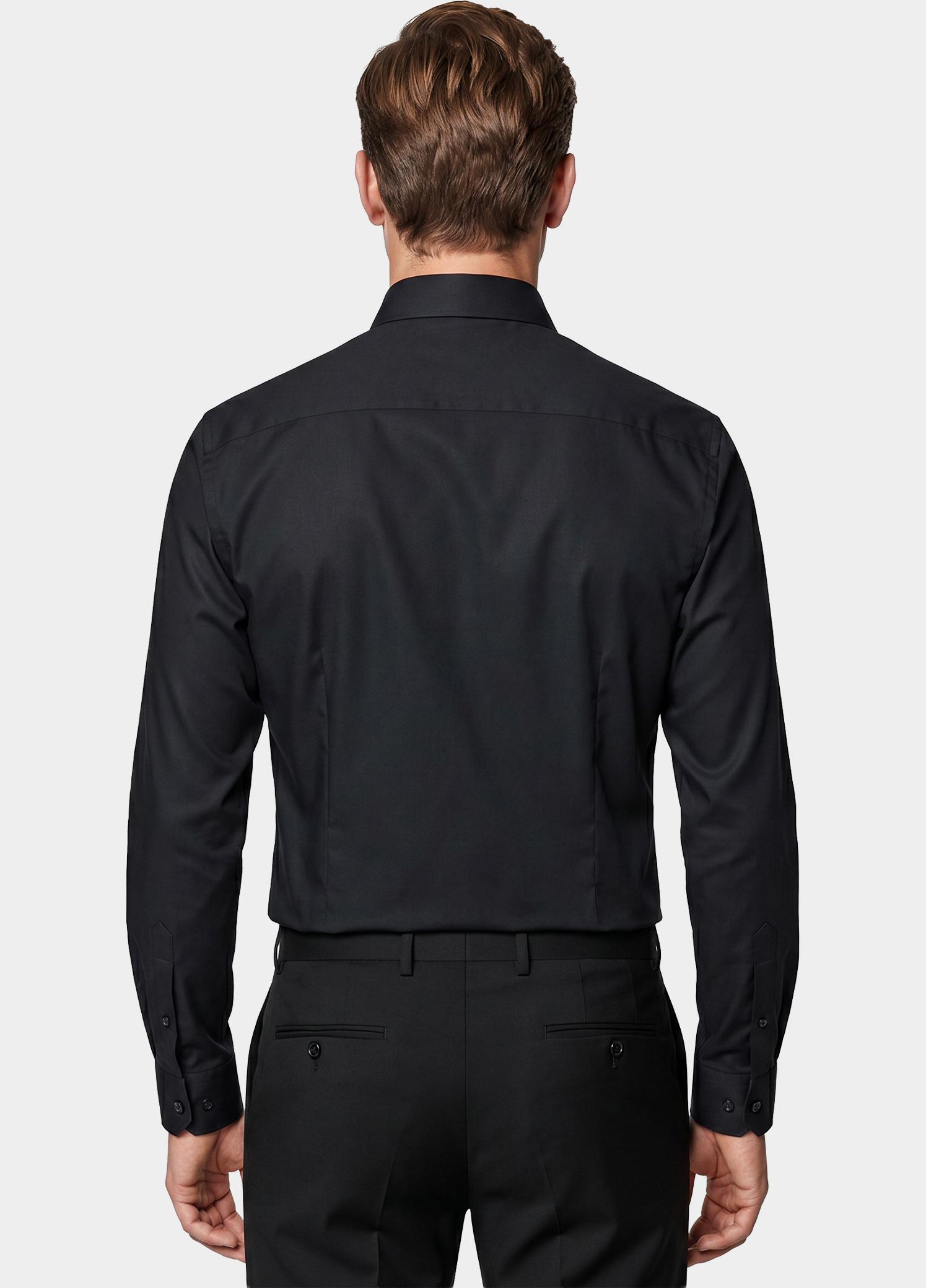 Marvelis Business hemd lange mouw Zwart  470064/68