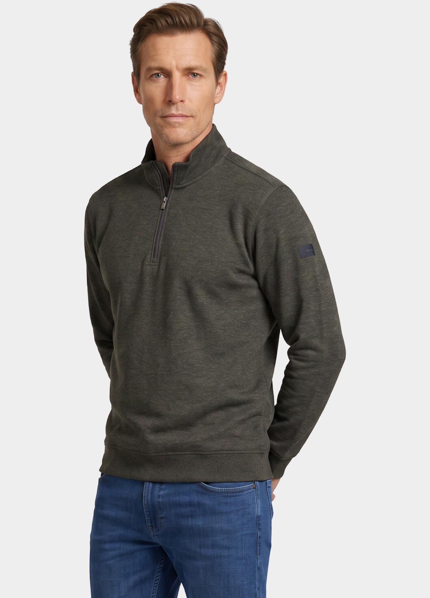 Baileys half zip sweater heren Groen  623101/779